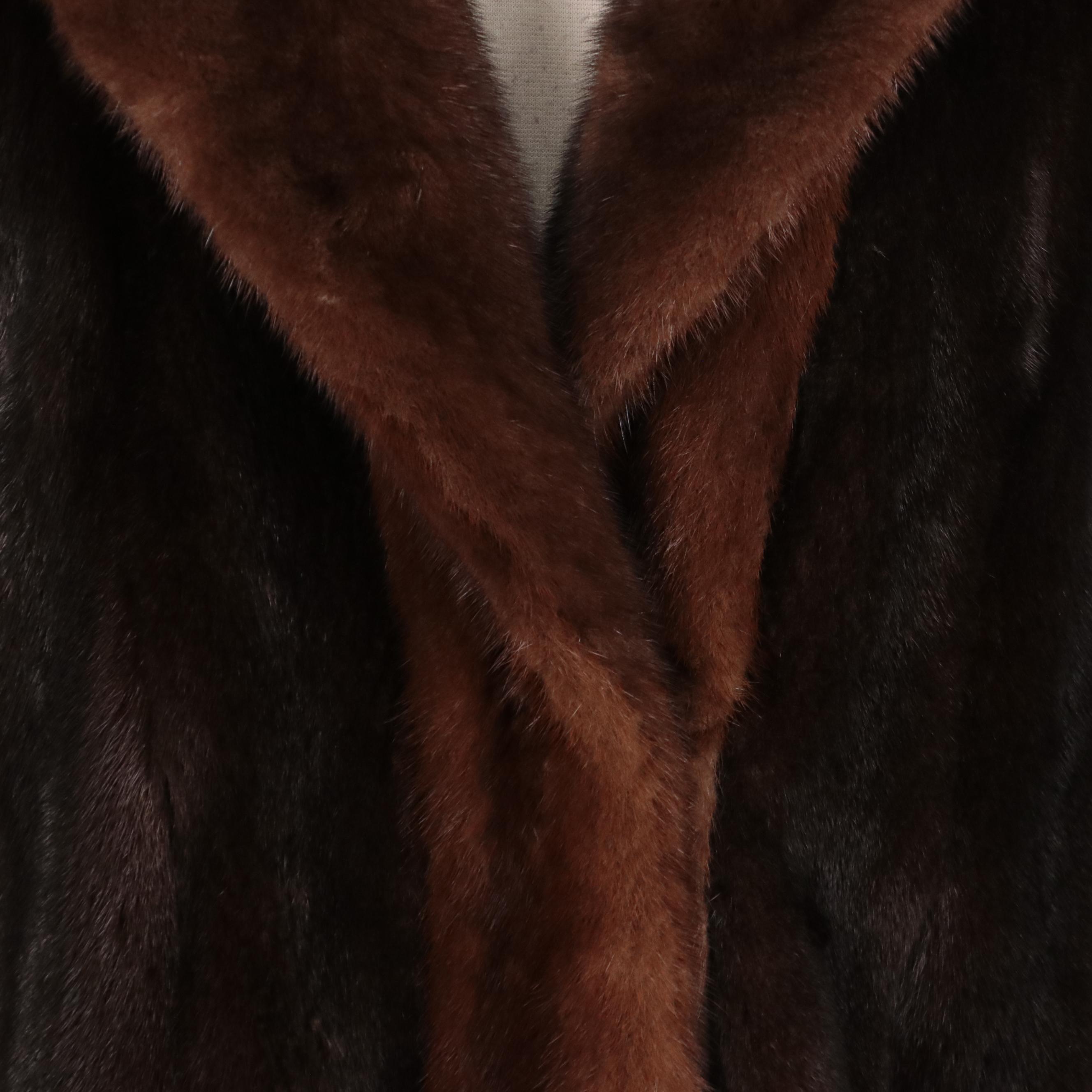 St. John Collection Blackgama® Mink Fur Stroller Coat from Weiss Furs