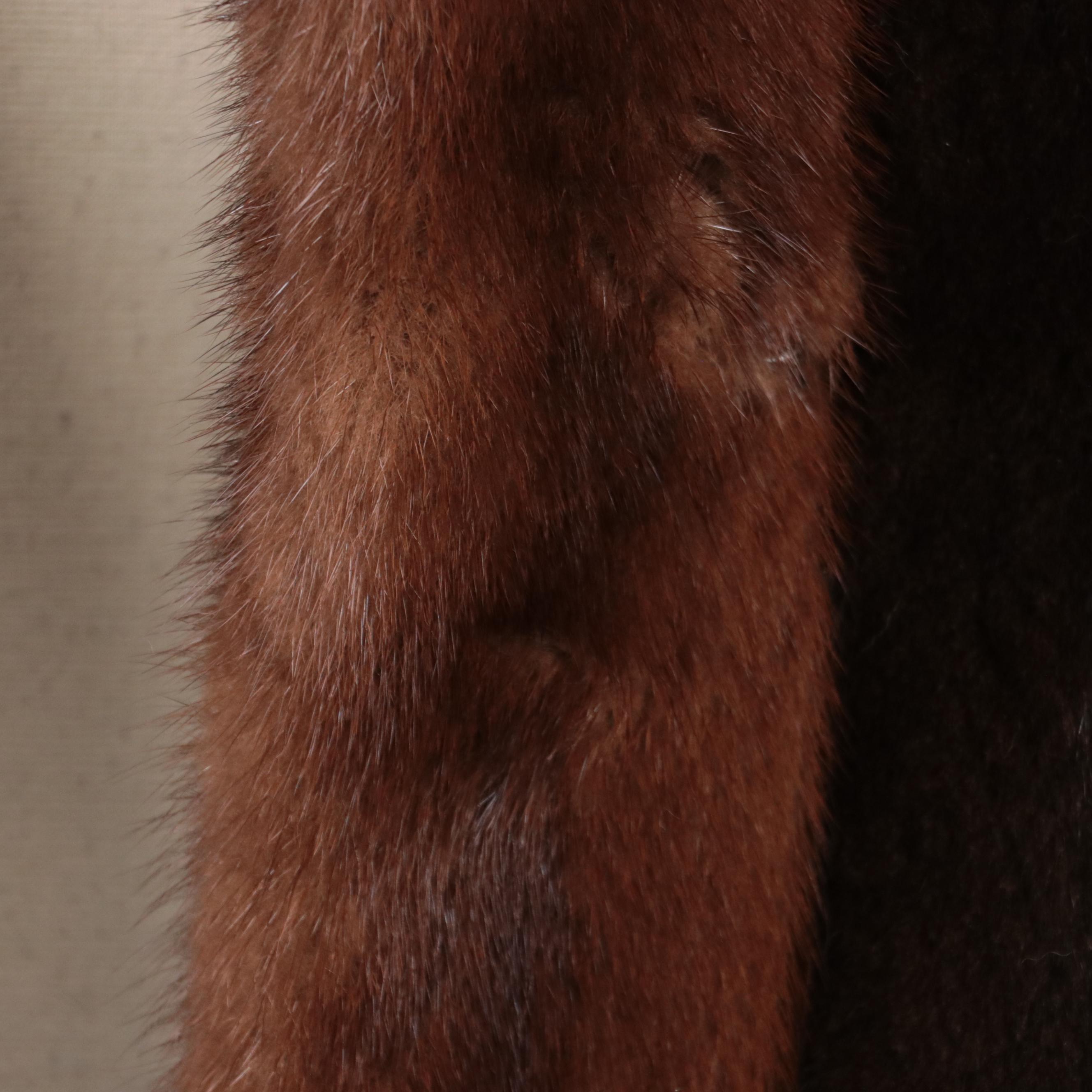 St. John Collection Blackgama® Mink Fur Stroller Coat from Weiss Furs