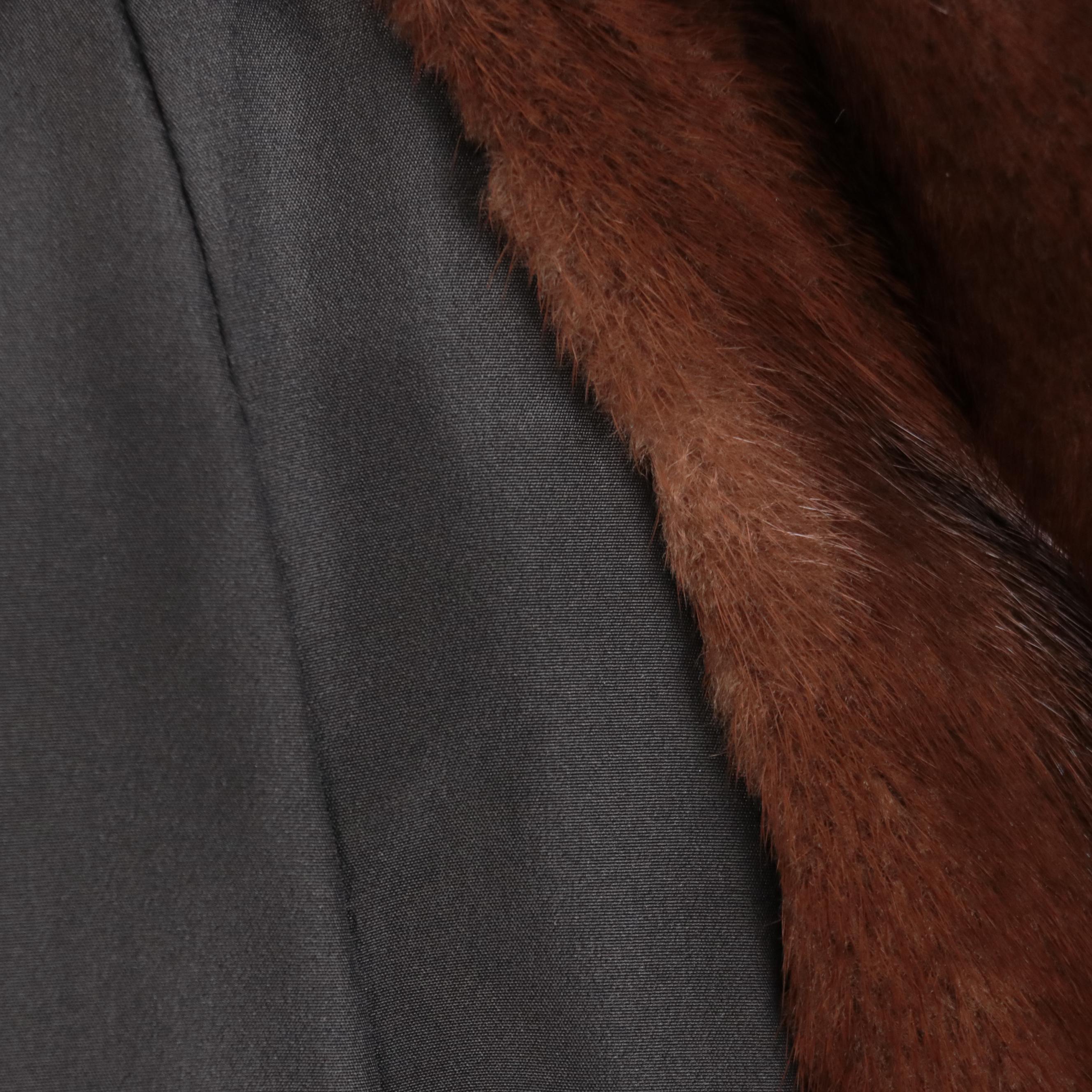 St. John Collection Blackgama® Mink Fur Stroller Coat from Weiss Furs