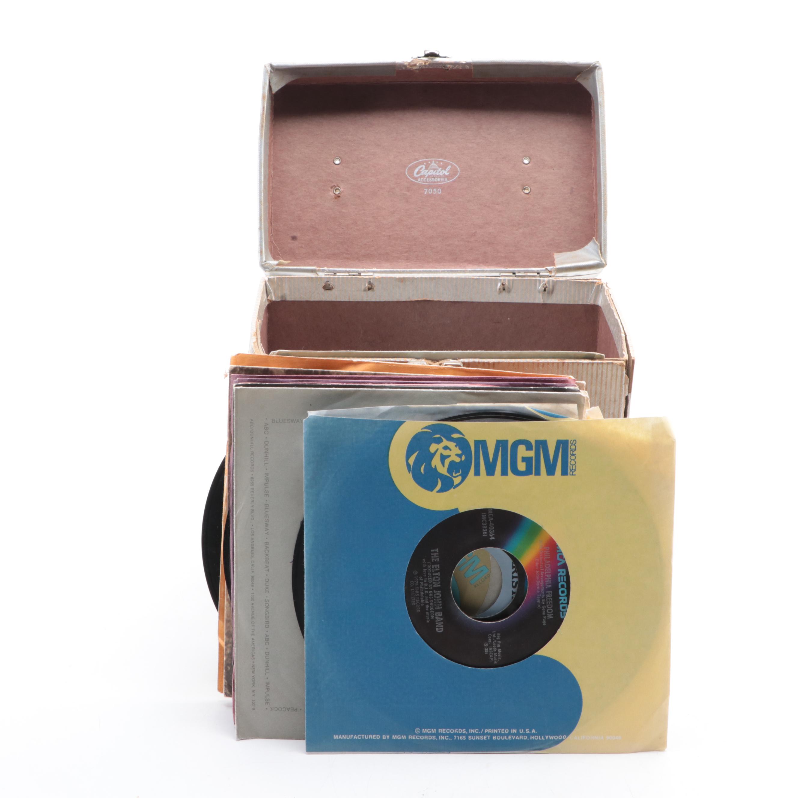 Elton John, The Beatles, Aerosmith and More Vinyl Singles Records