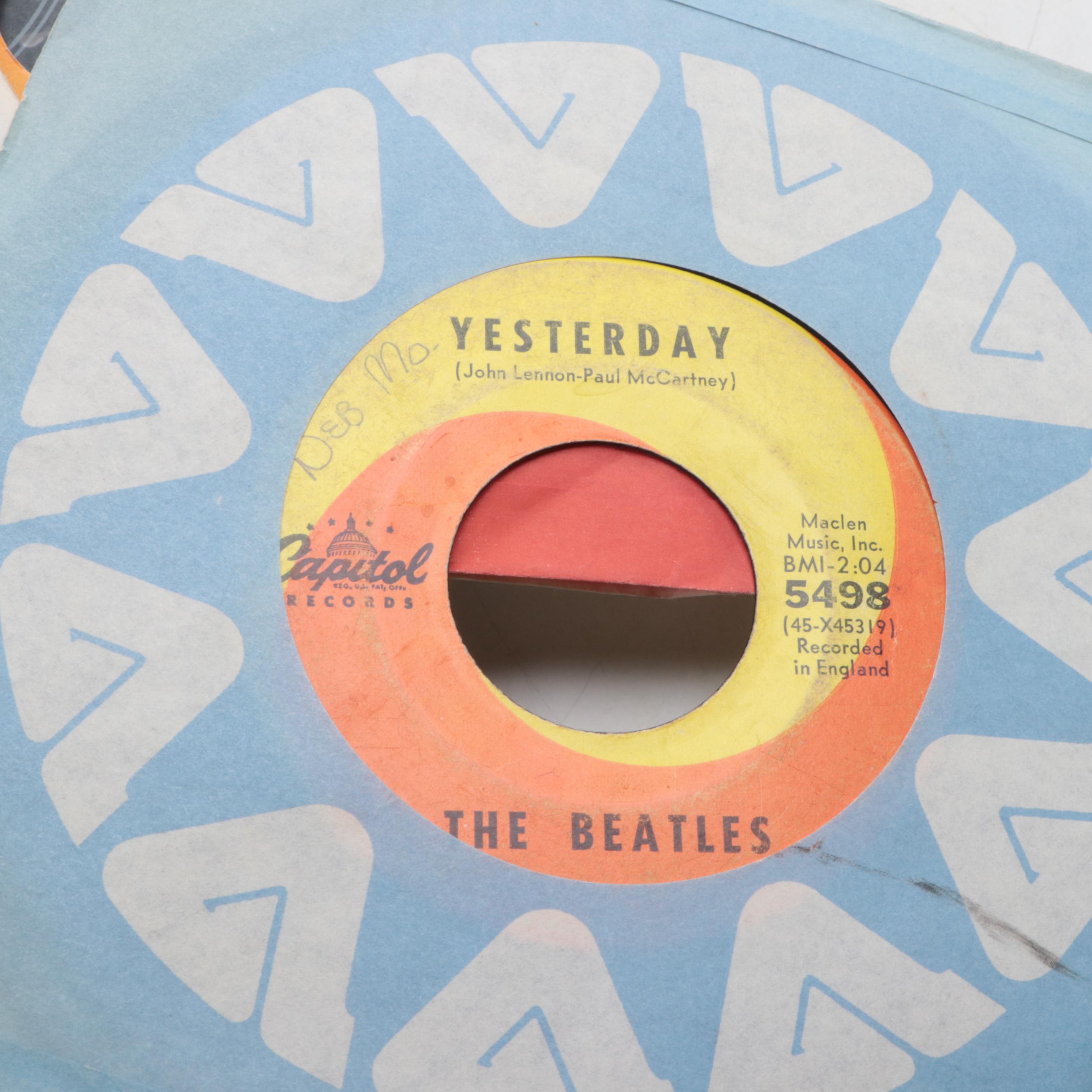 Elton John, The Beatles, Aerosmith and More Vinyl Singles Records