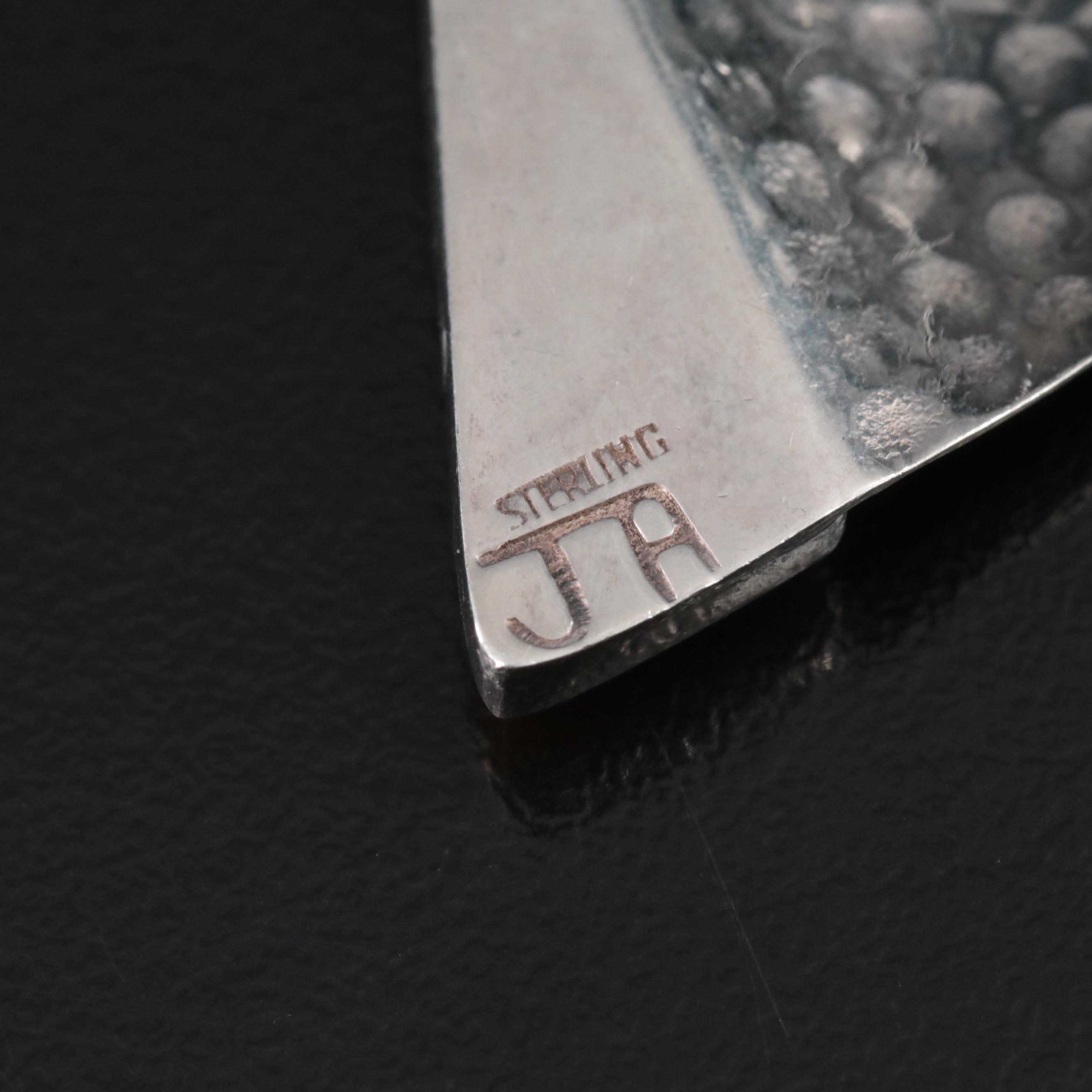 Southwestern Sterling Spiny Oyster Earrings