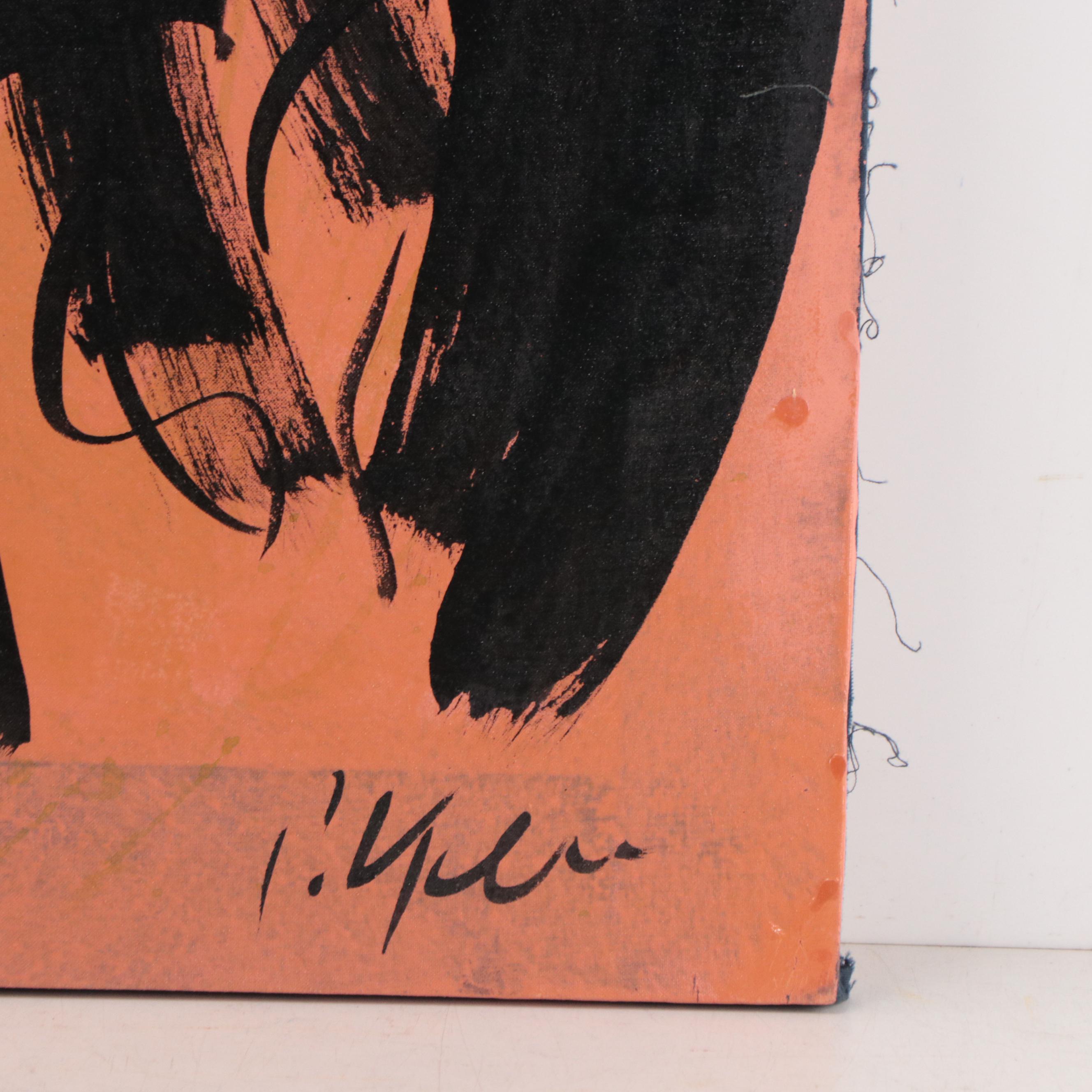 Peter Keil Abstract Acrylic Portrait