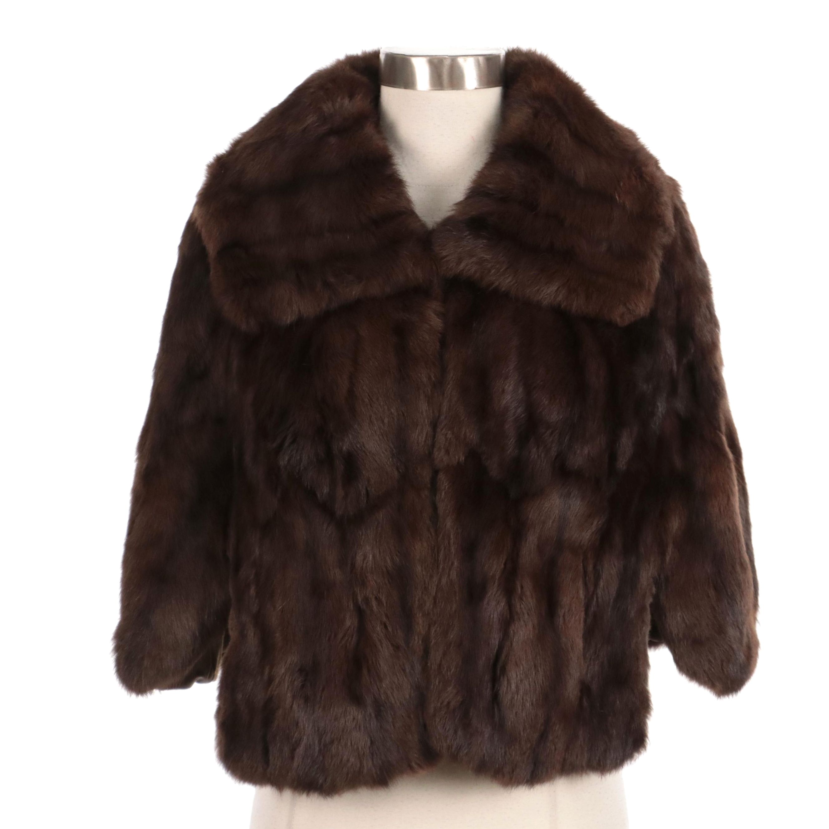 Squirrel Fur Capelet from Martin Victor Furs