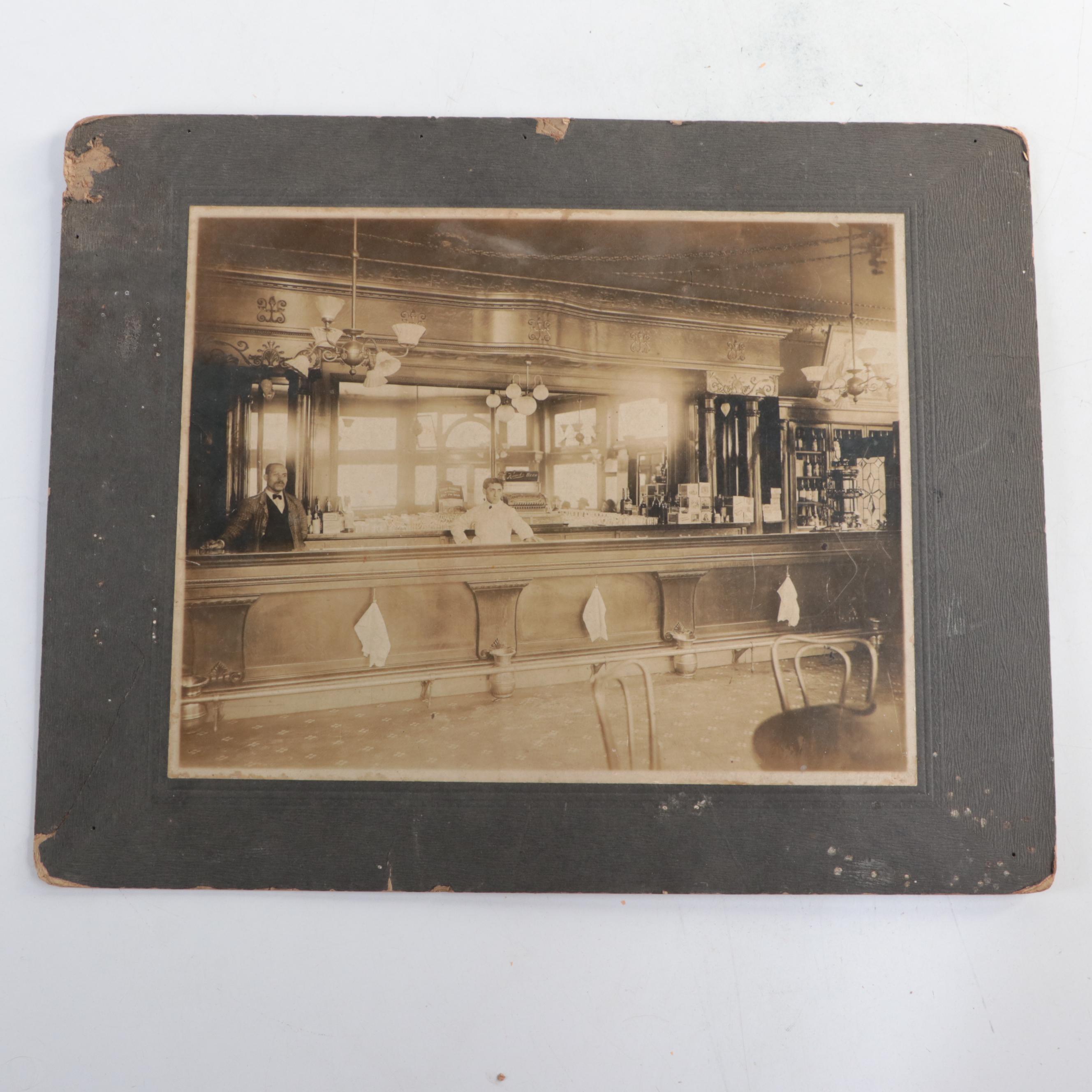 Postmortem, Western Union, Barbershop and Other Photographs, Early 20th Century