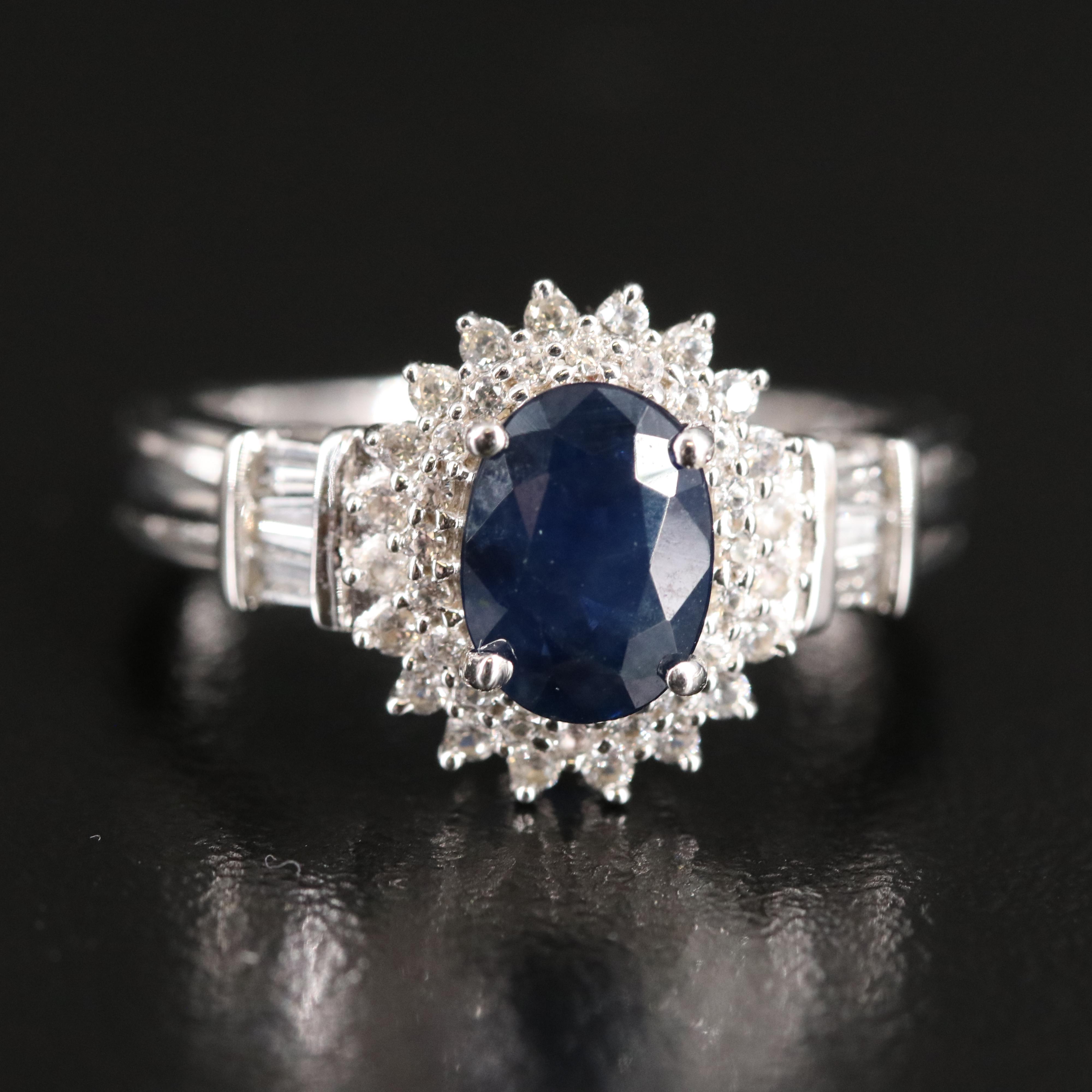 10K Sapphire Ring