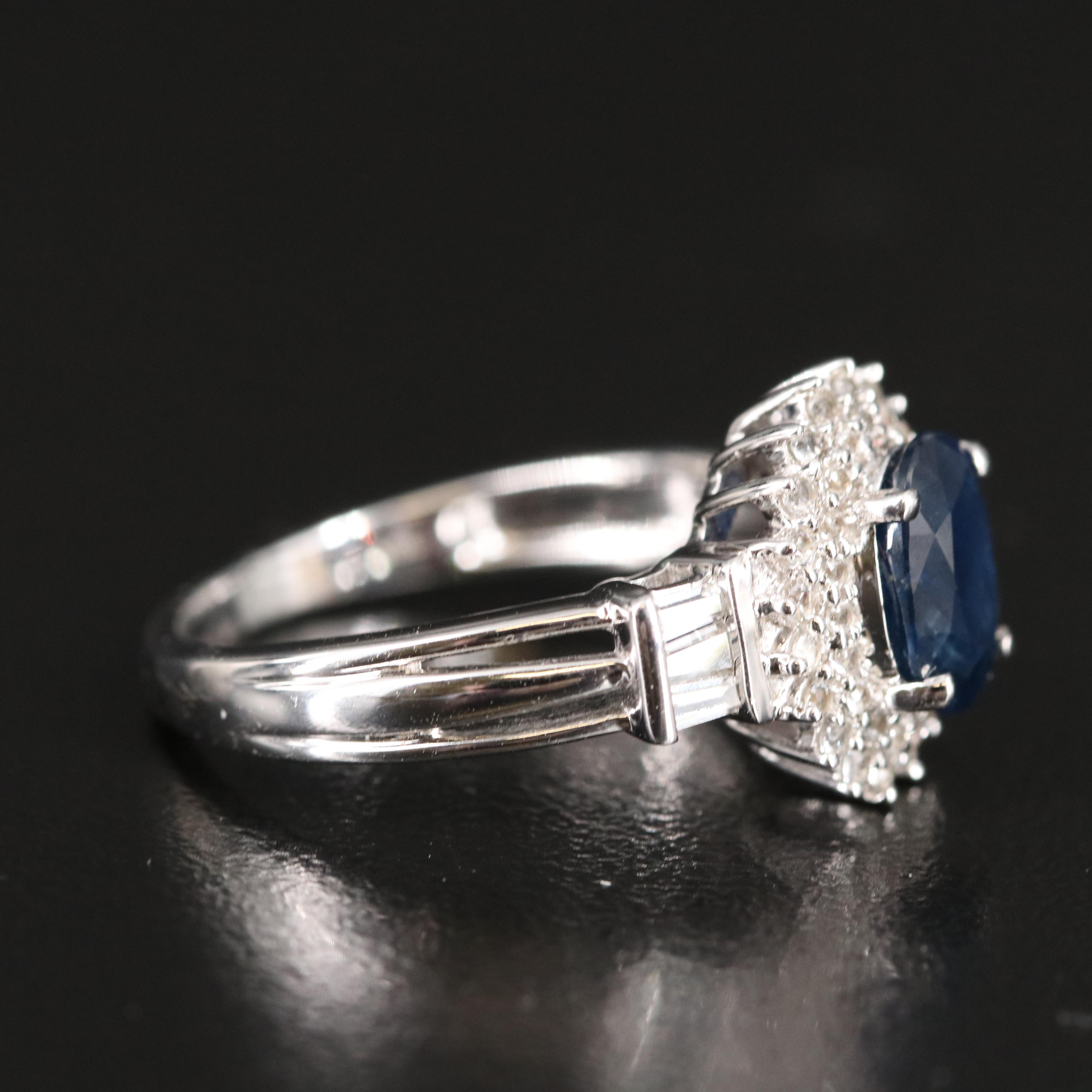 10K Sapphire Ring