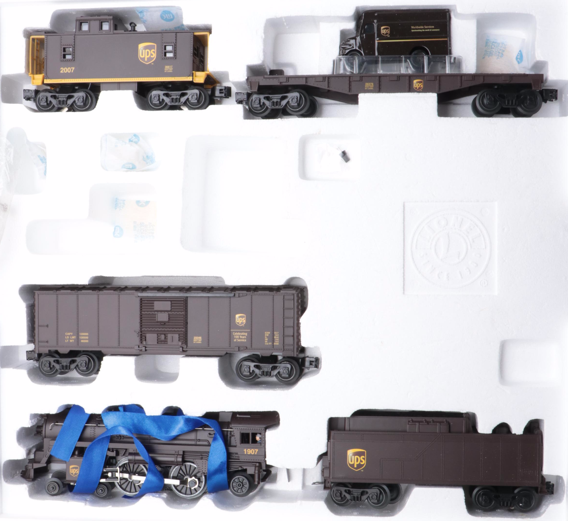 UPS Centennial Steam Model Train Set
