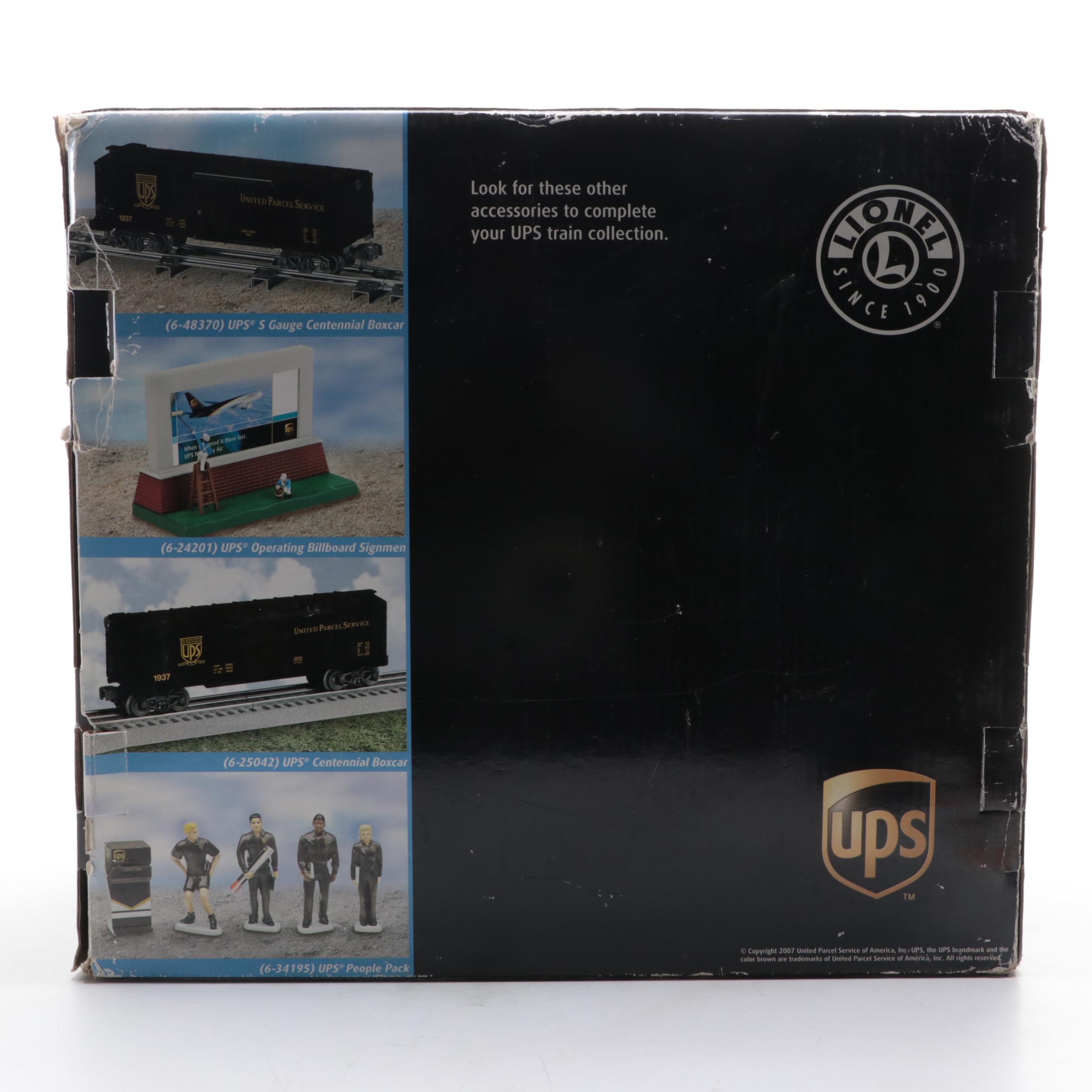 UPS Centennial Steam Model Train Set