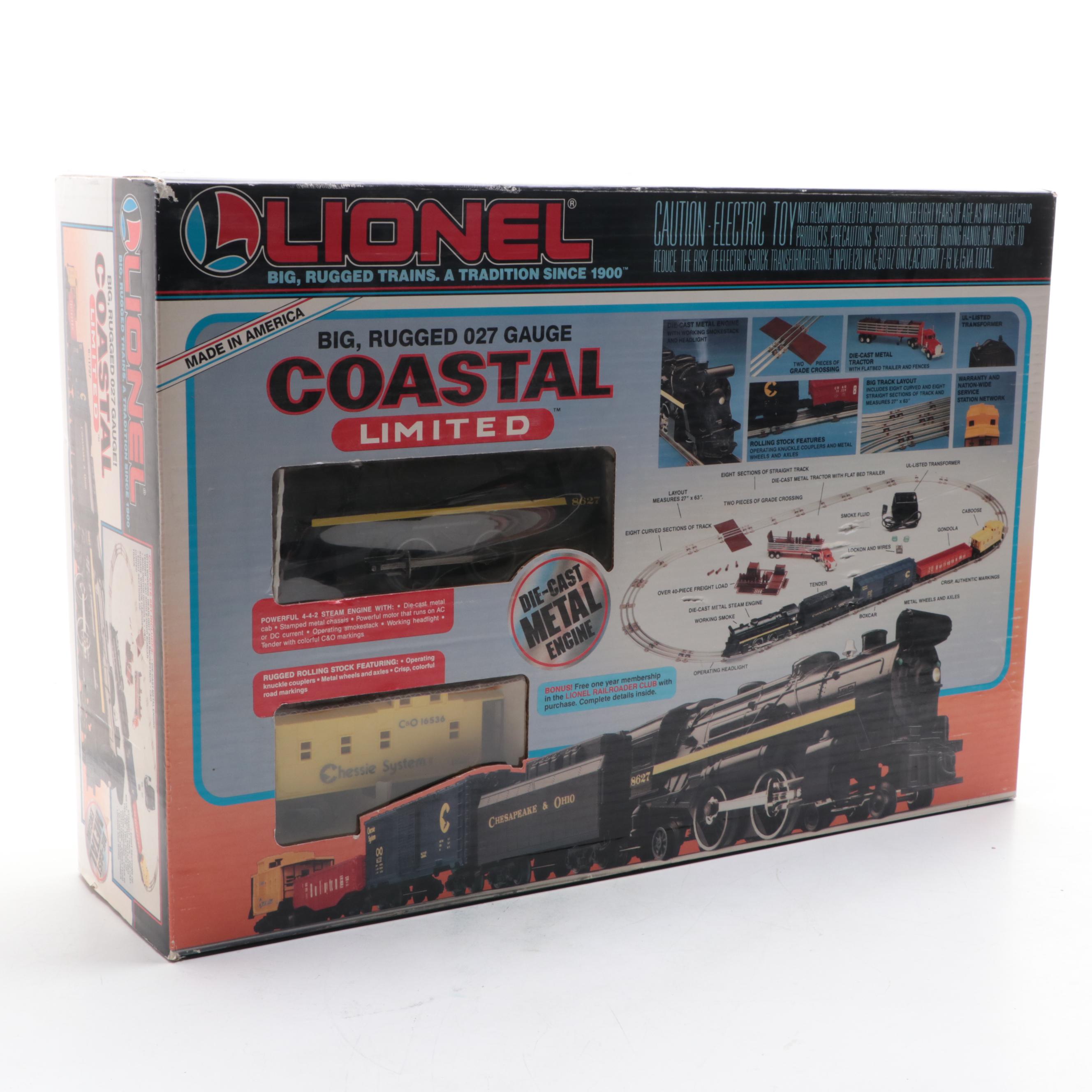 Lionel 027 Gauge Coastal Limited Train Set EBTH
