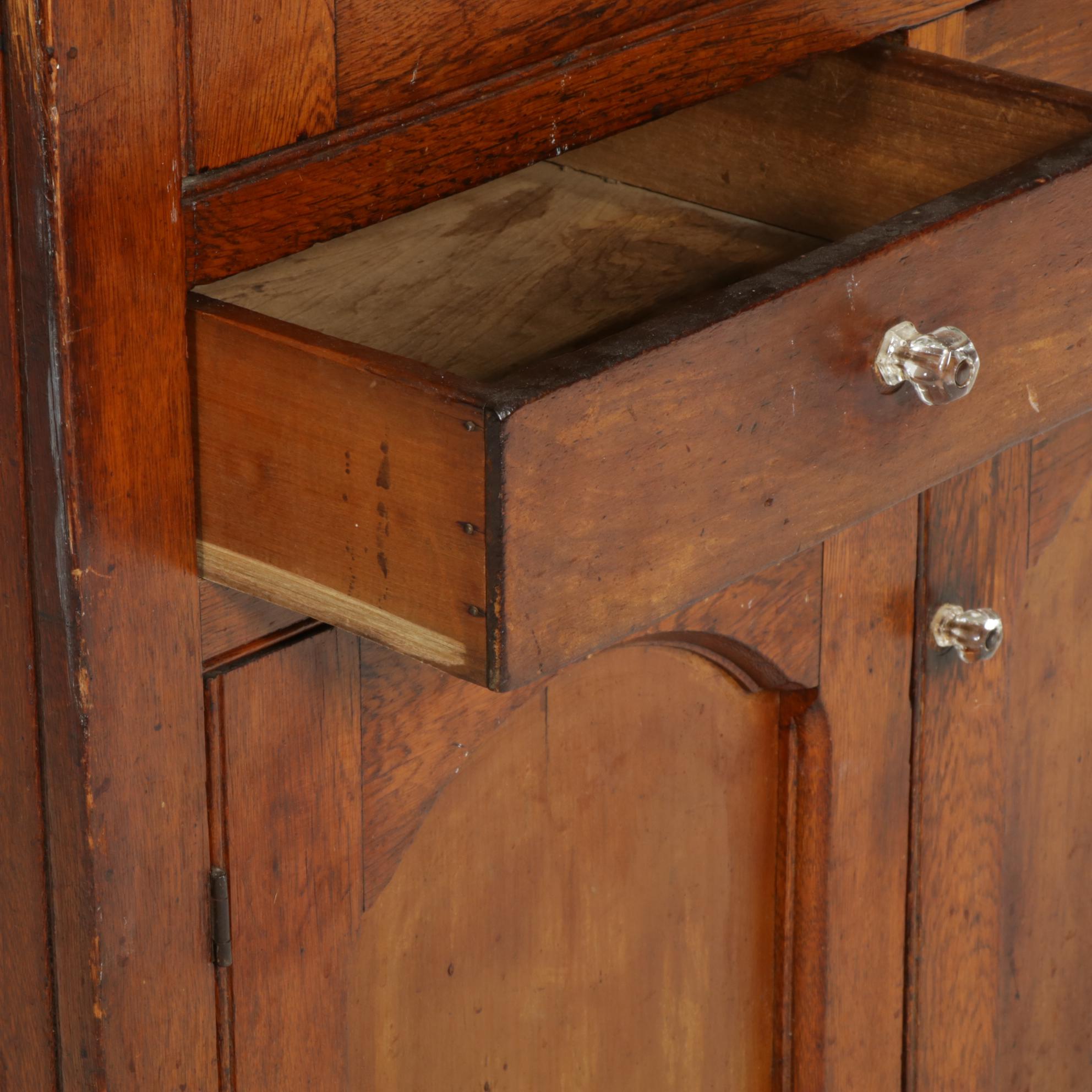 Oak Storage Cupboard, Late 19th to Early 20th Century