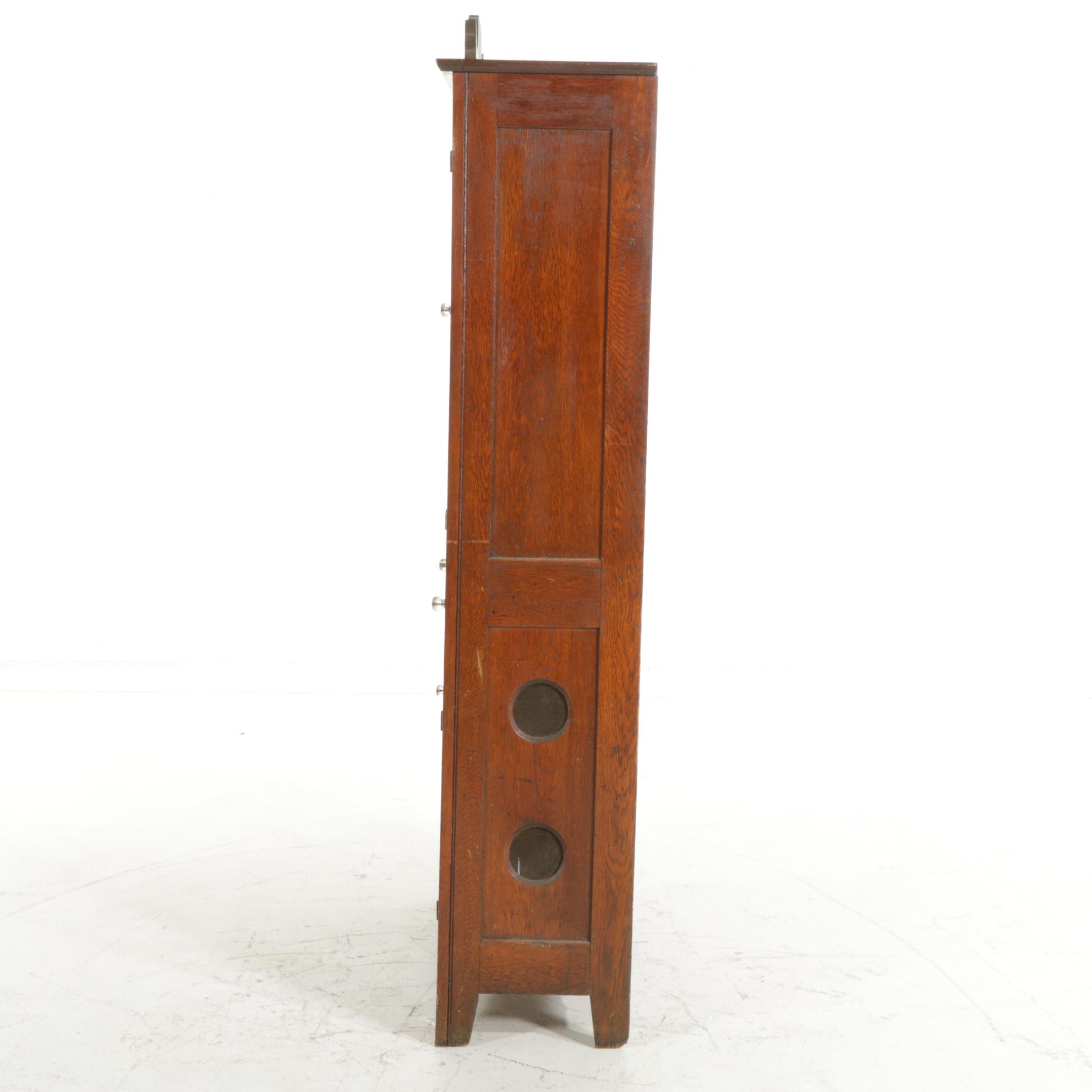 Oak Storage Cupboard, Late 19th to Early 20th Century