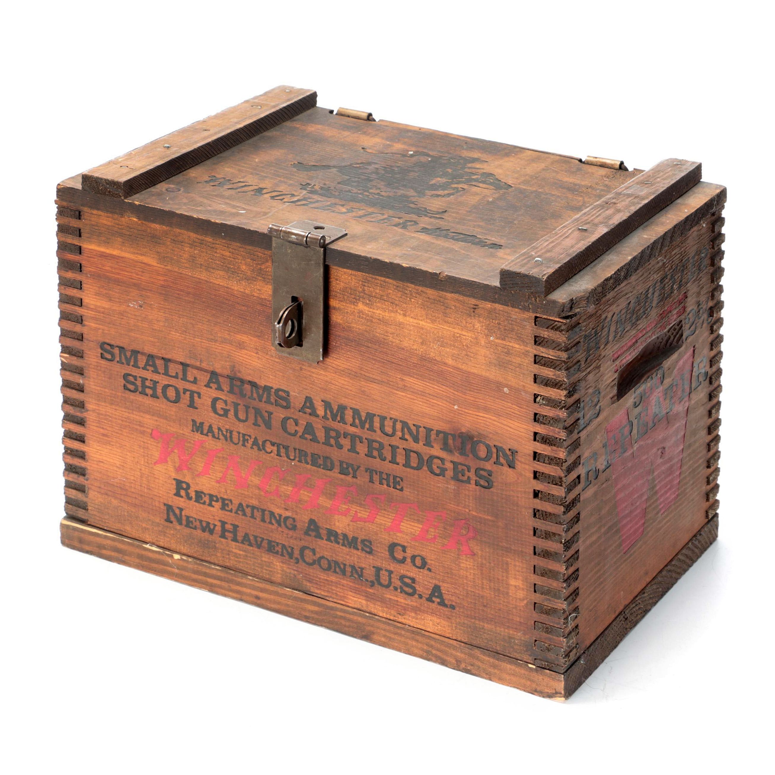 Winchester Wooden Ammunition Crate