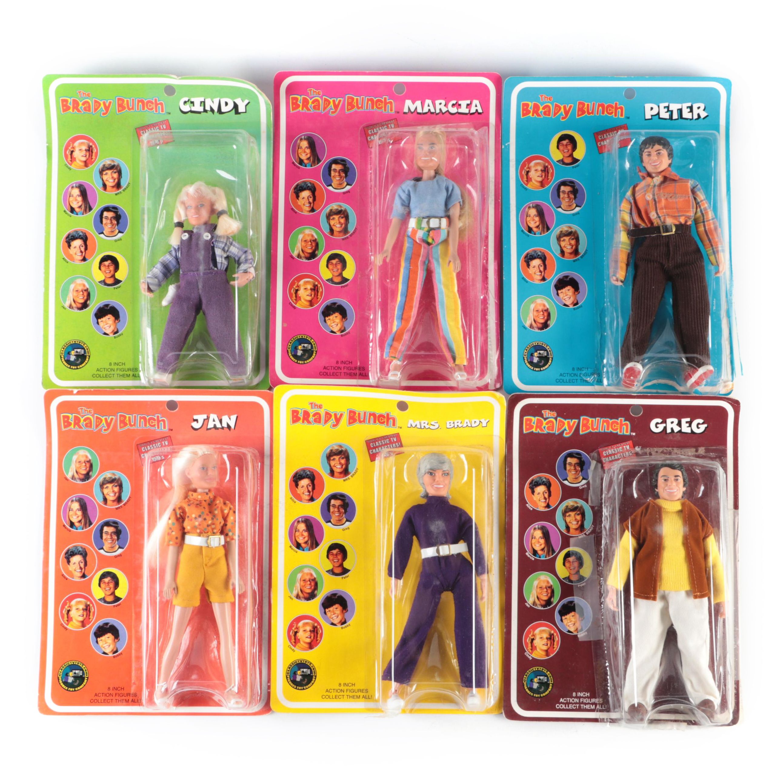 Classic Toys Brady Bunch Action Figures