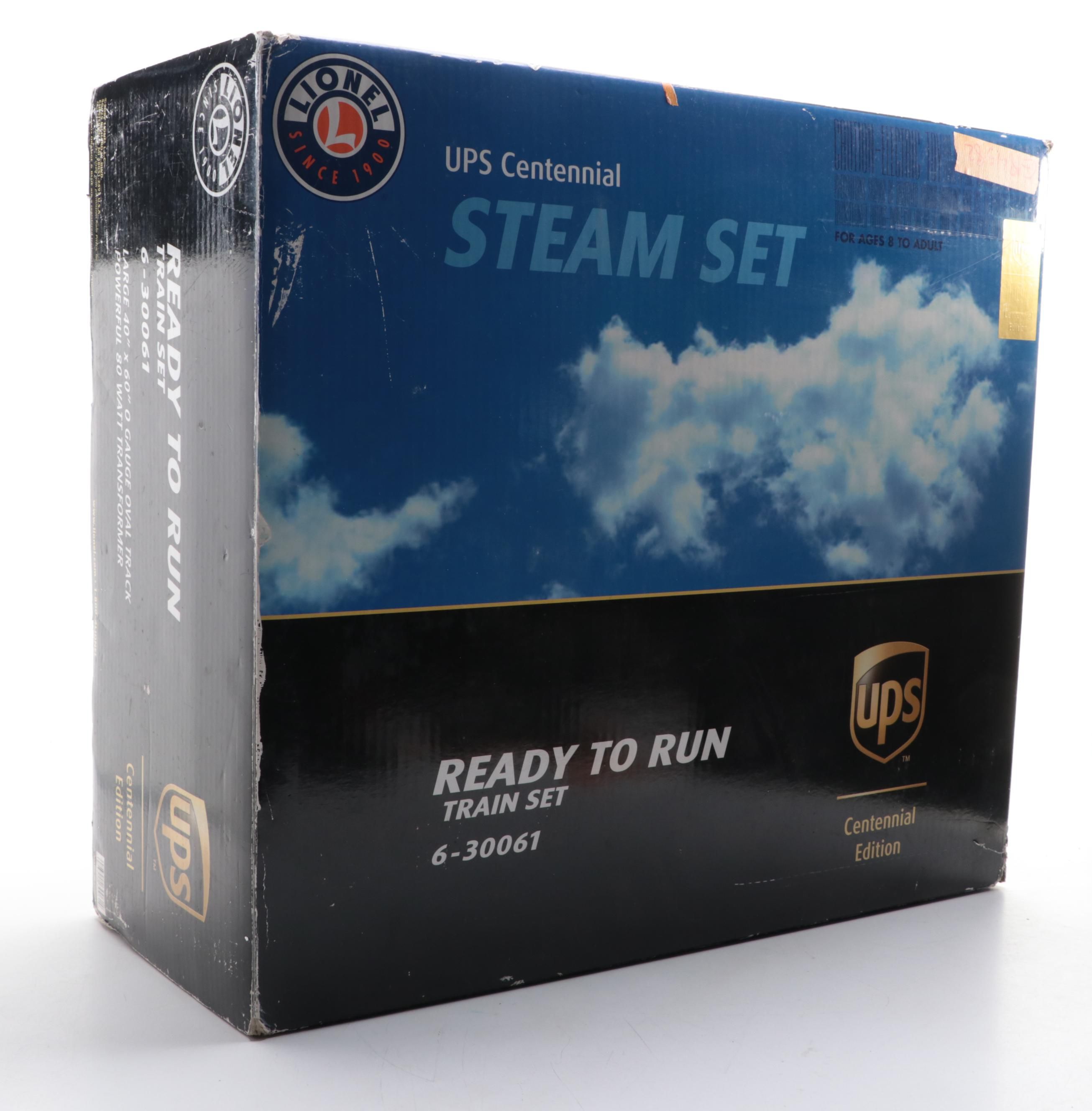 UPS Centennial Steam Model Train Set