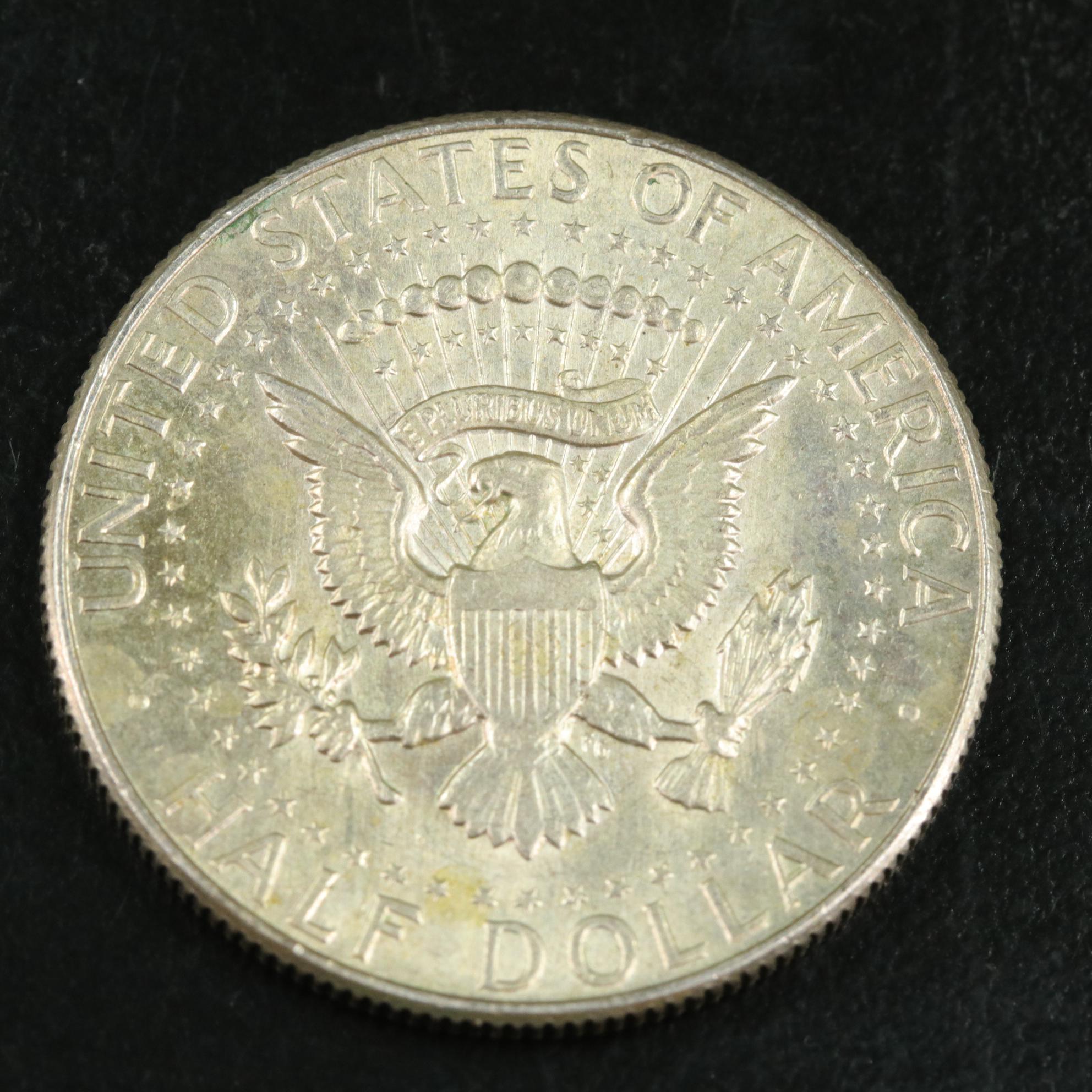 Fifty Kennedy Silver Clad Half Dollars