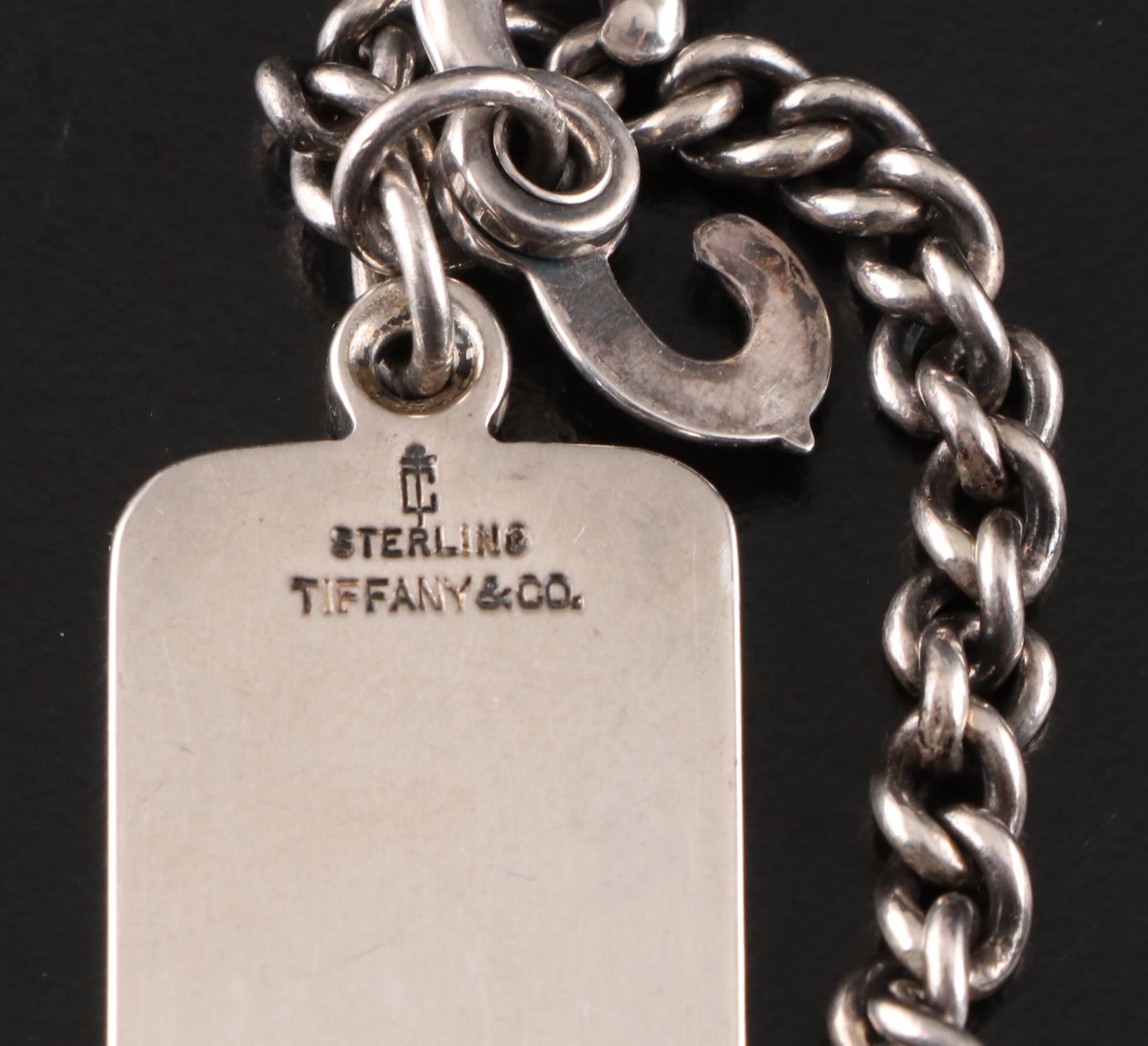 Tiffany & Co. Sterling Silver Ingot Keychain