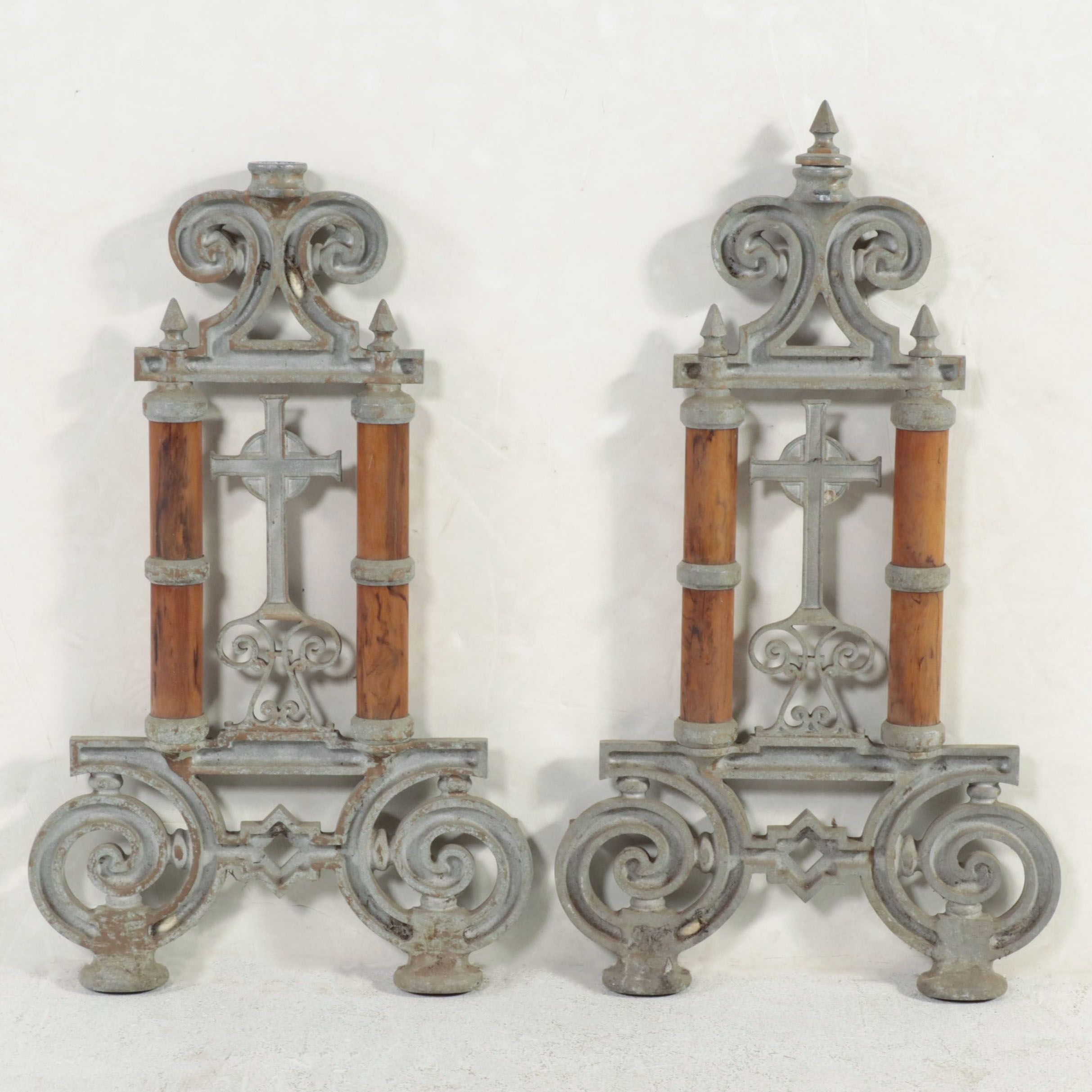 Church Kneeling Bench End Caps