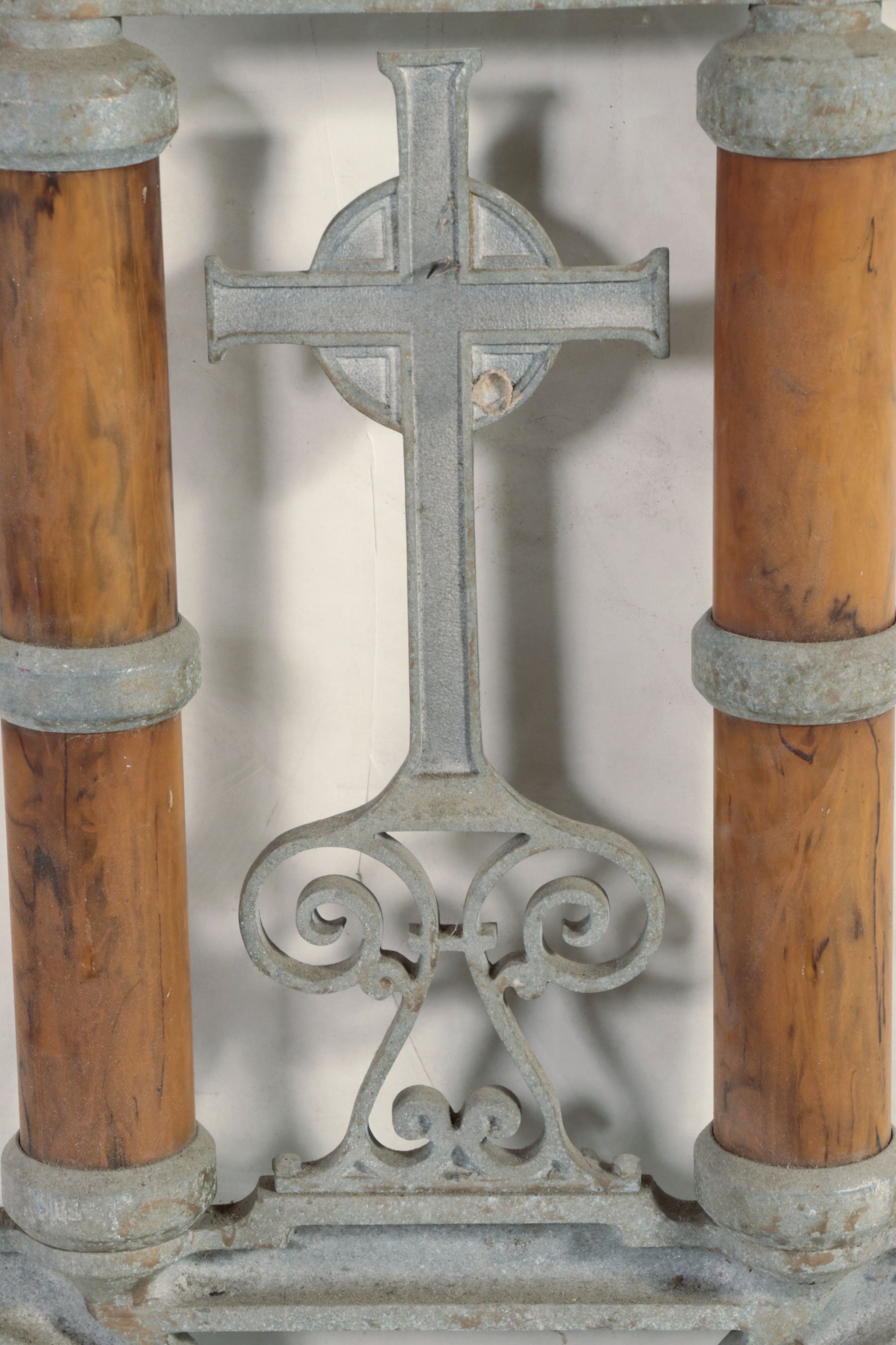 Church Kneeling Bench End Caps