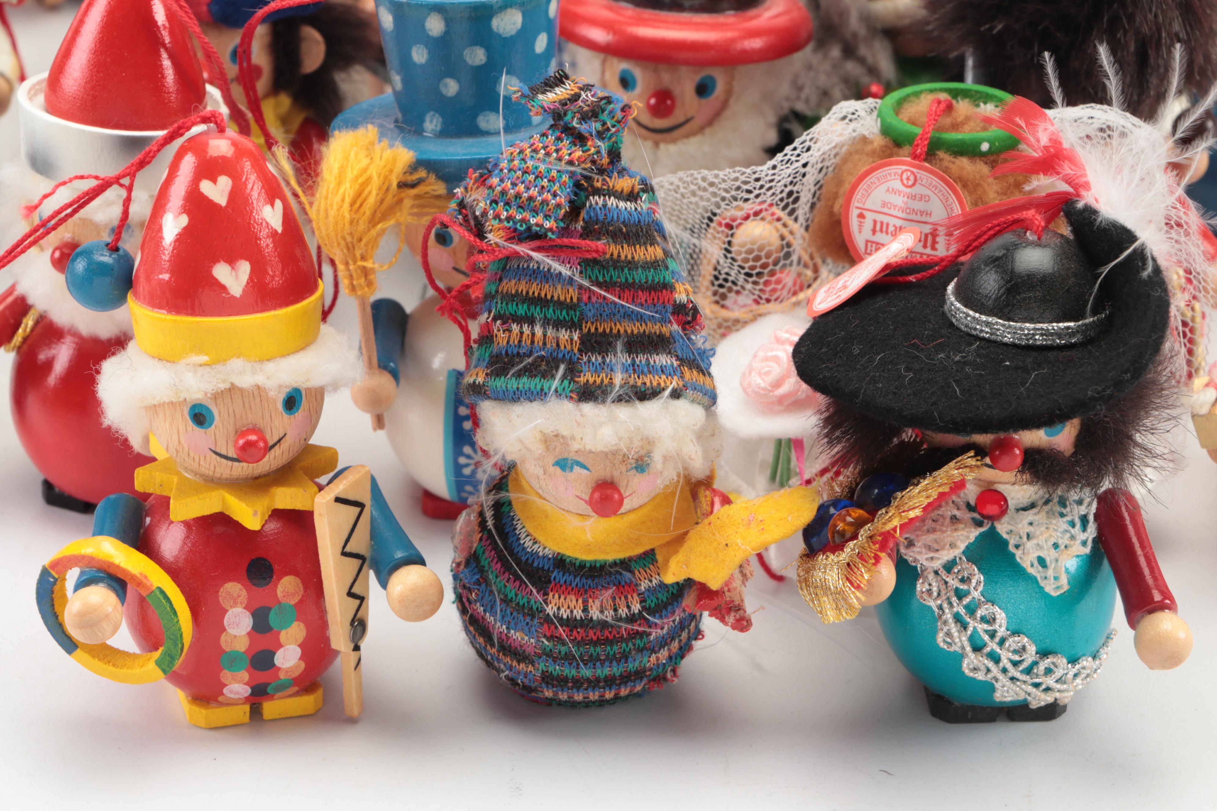 Steinbach German Wooden Christmas Ornaments and Nutcrackers