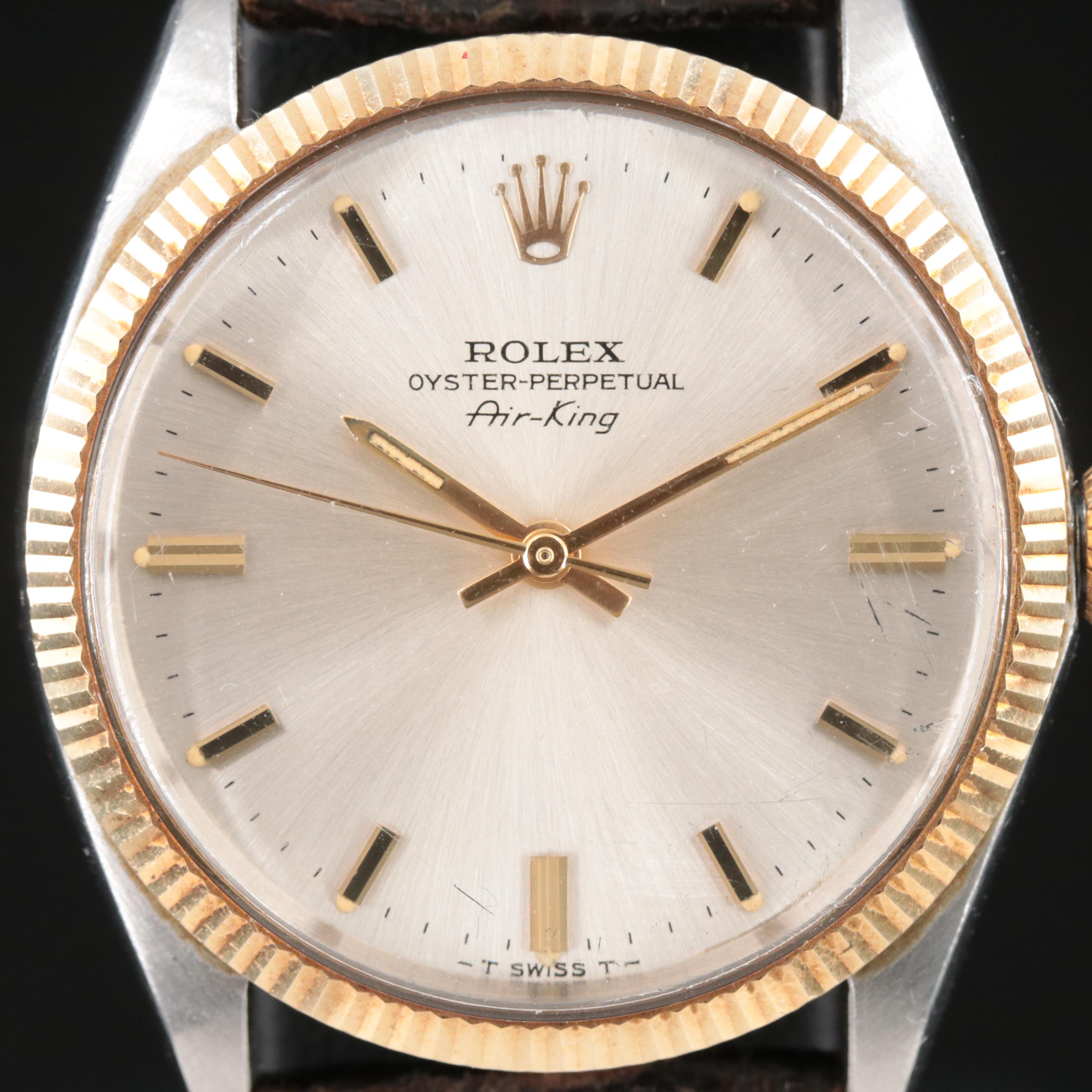 1963 Rolex Oyster Perpetual Air King Automatic Watch