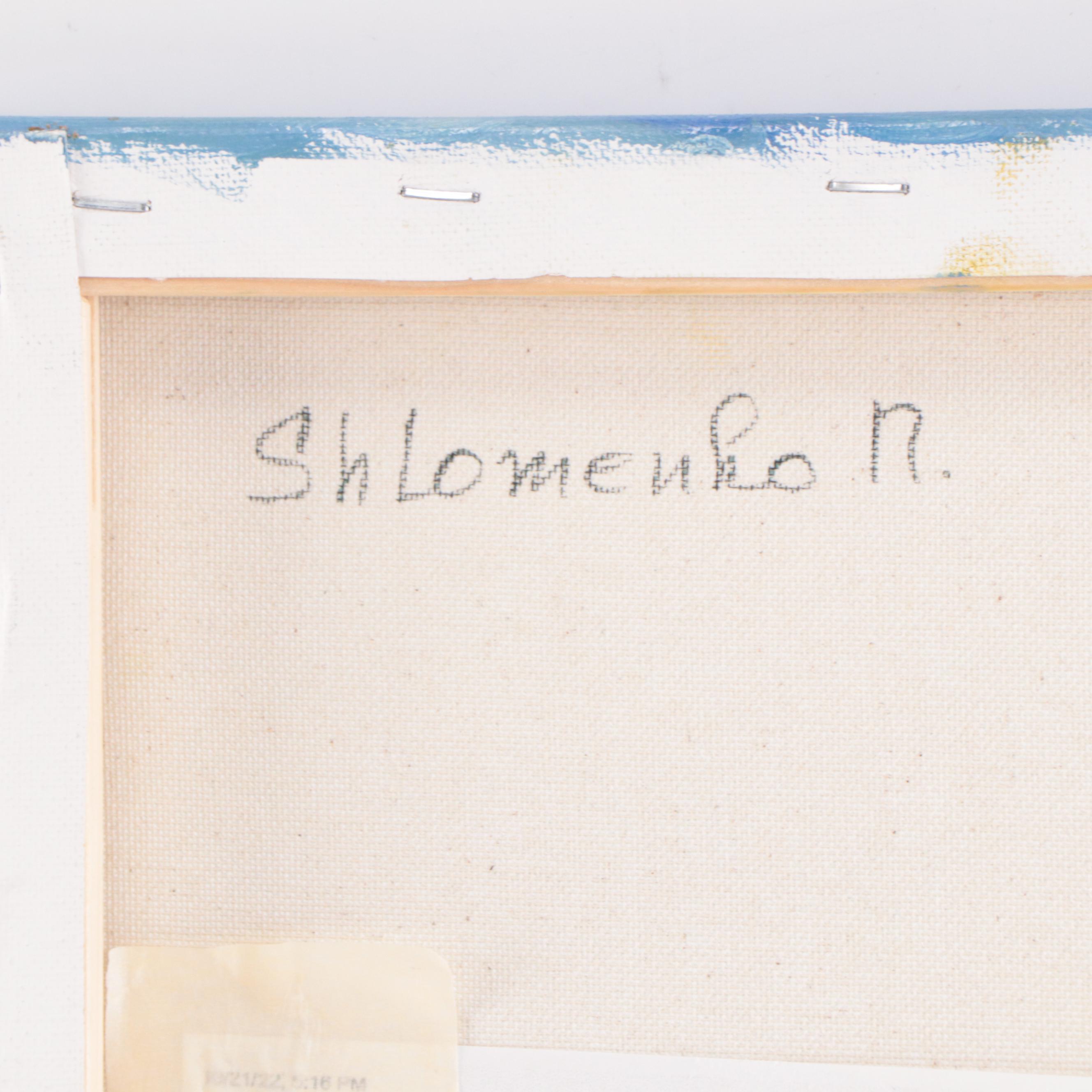 Nataliya Shlomenko Oil Painting "Rural Landscape," 2023