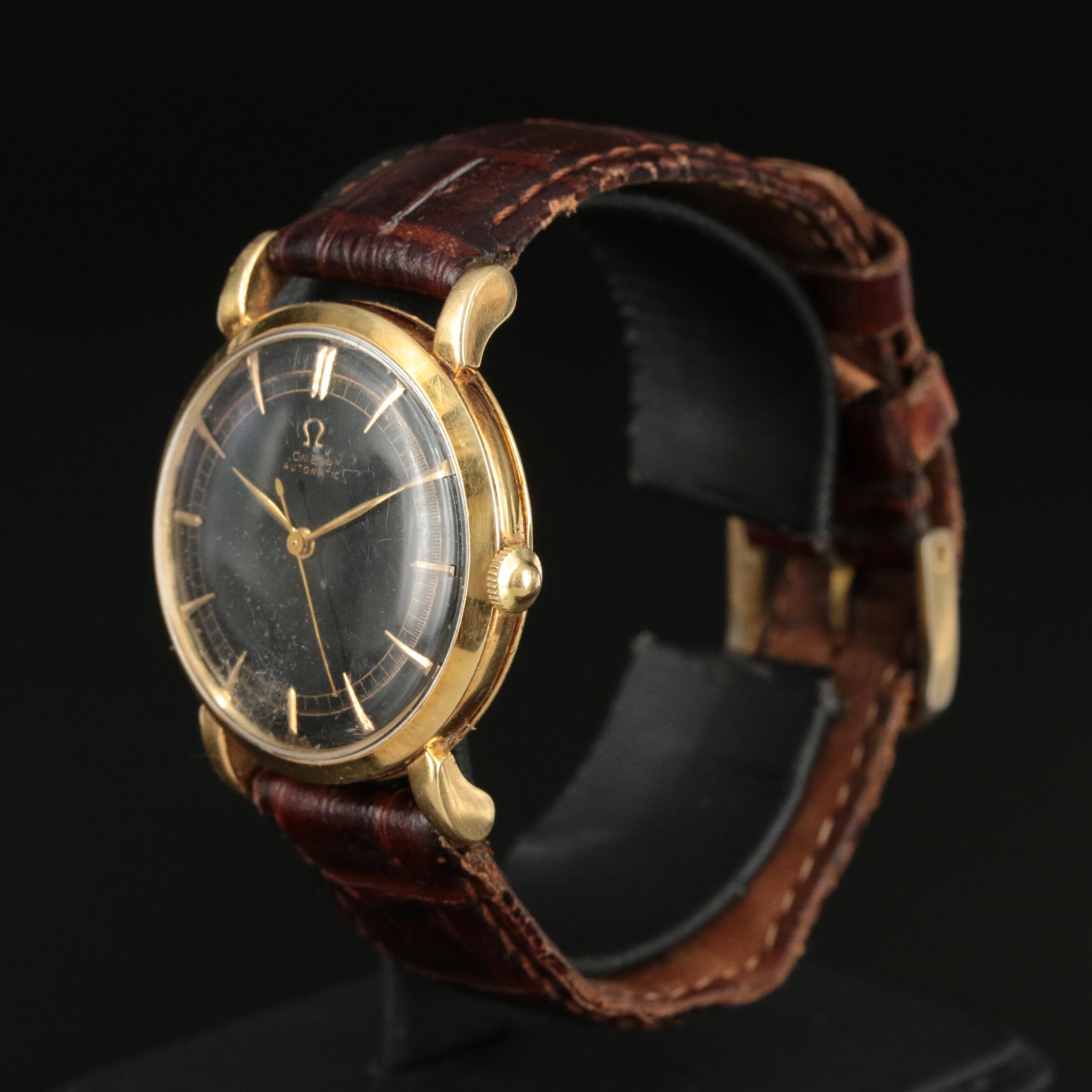 18K Omega Automatic Vintage Watch