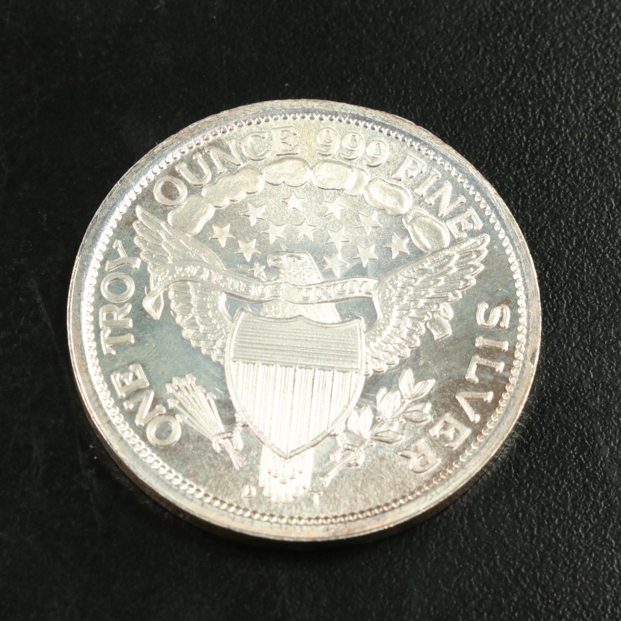 Twenty Liberty One Troy Ounce Silver Rounds