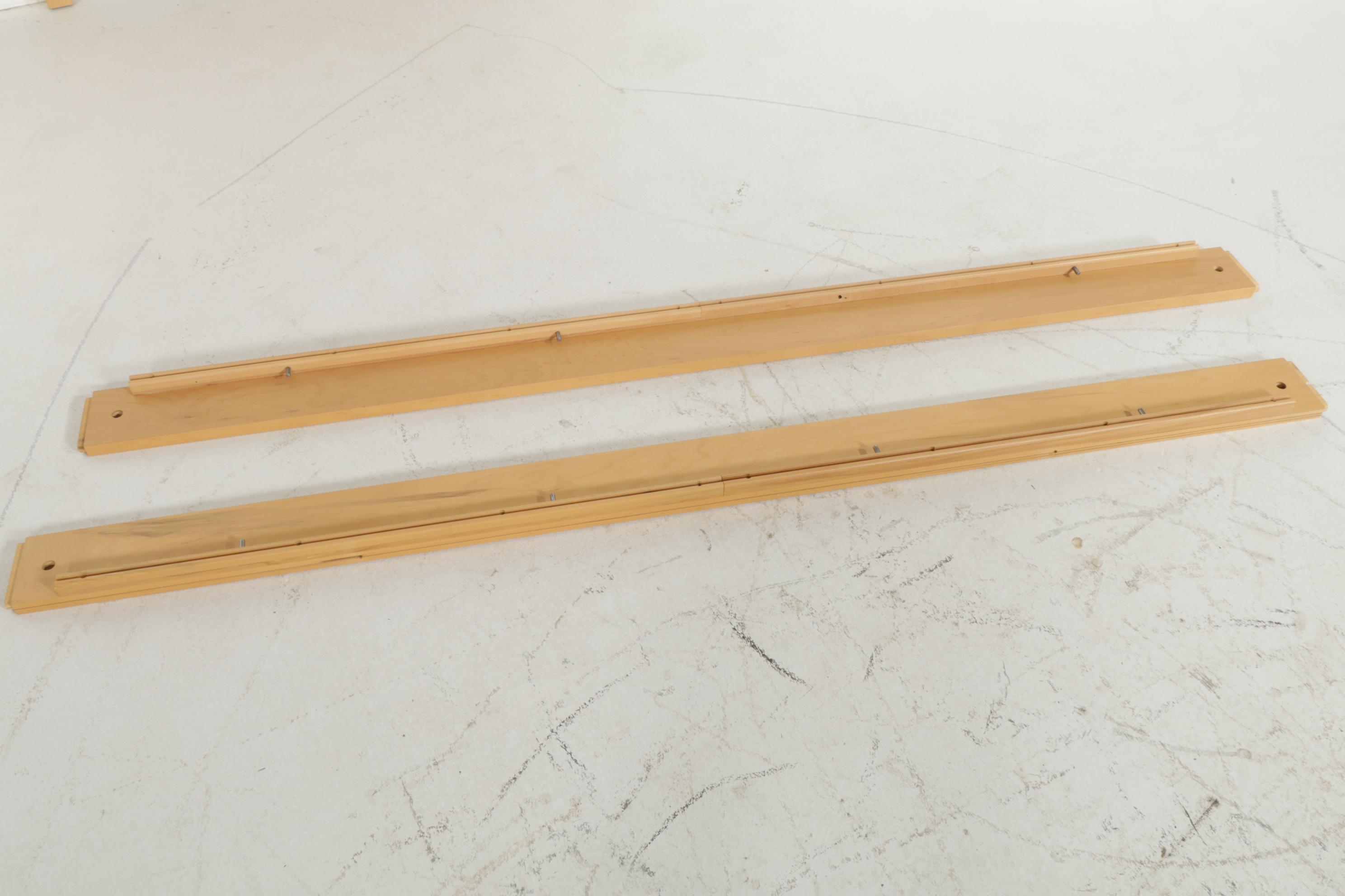 Ethan Allen "American Dimensions" Maple Queen Size Bed Frame, 21st Century