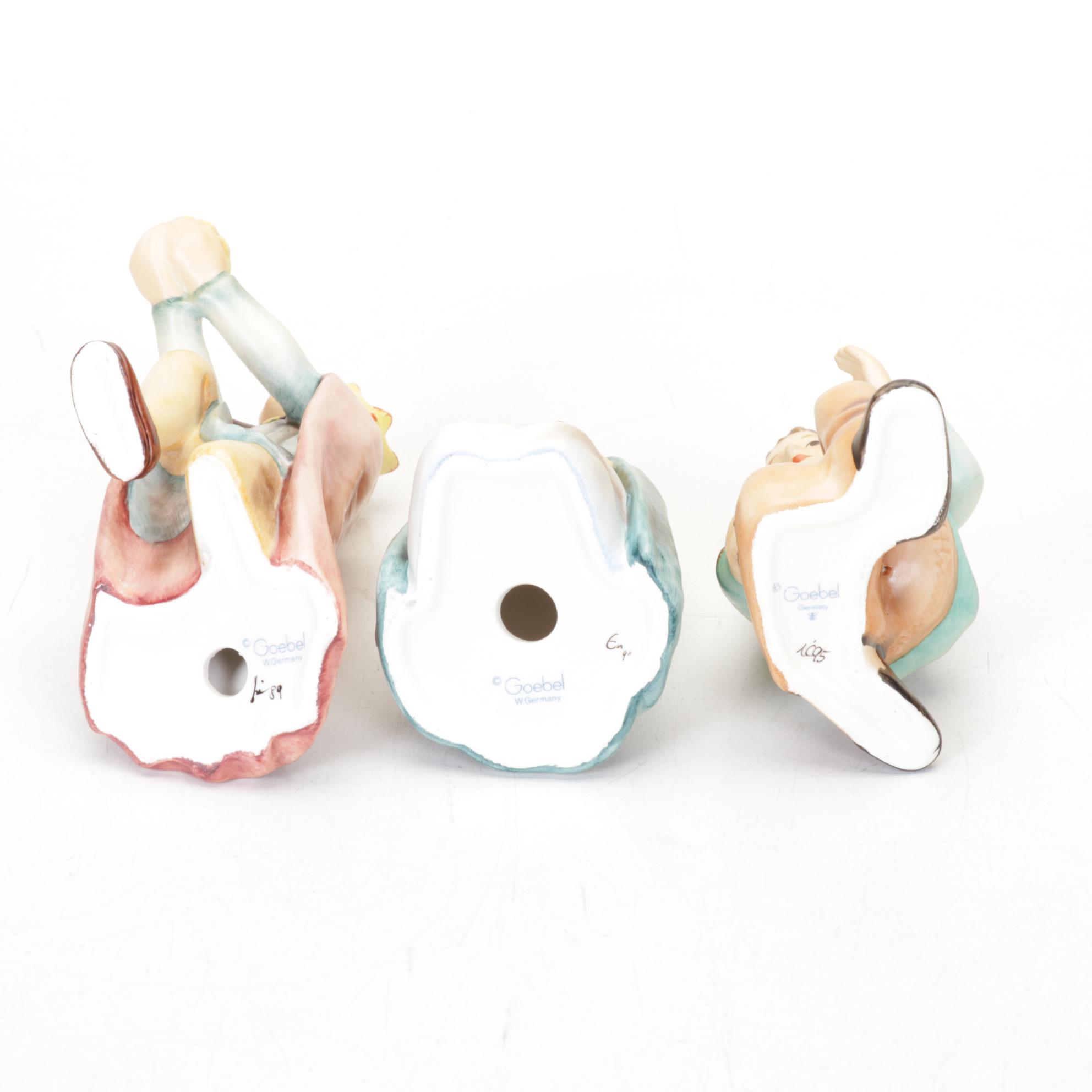 Goebel Hummel Porcelain Nativity Set, Late 20th Century