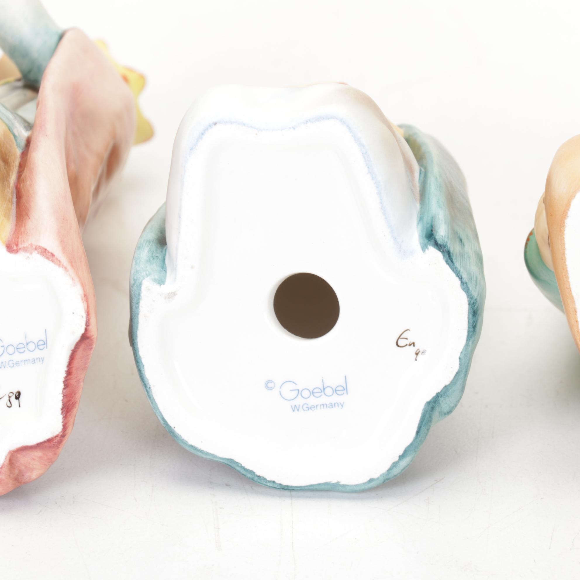 Goebel Hummel Porcelain Nativity Set, Late 20th Century