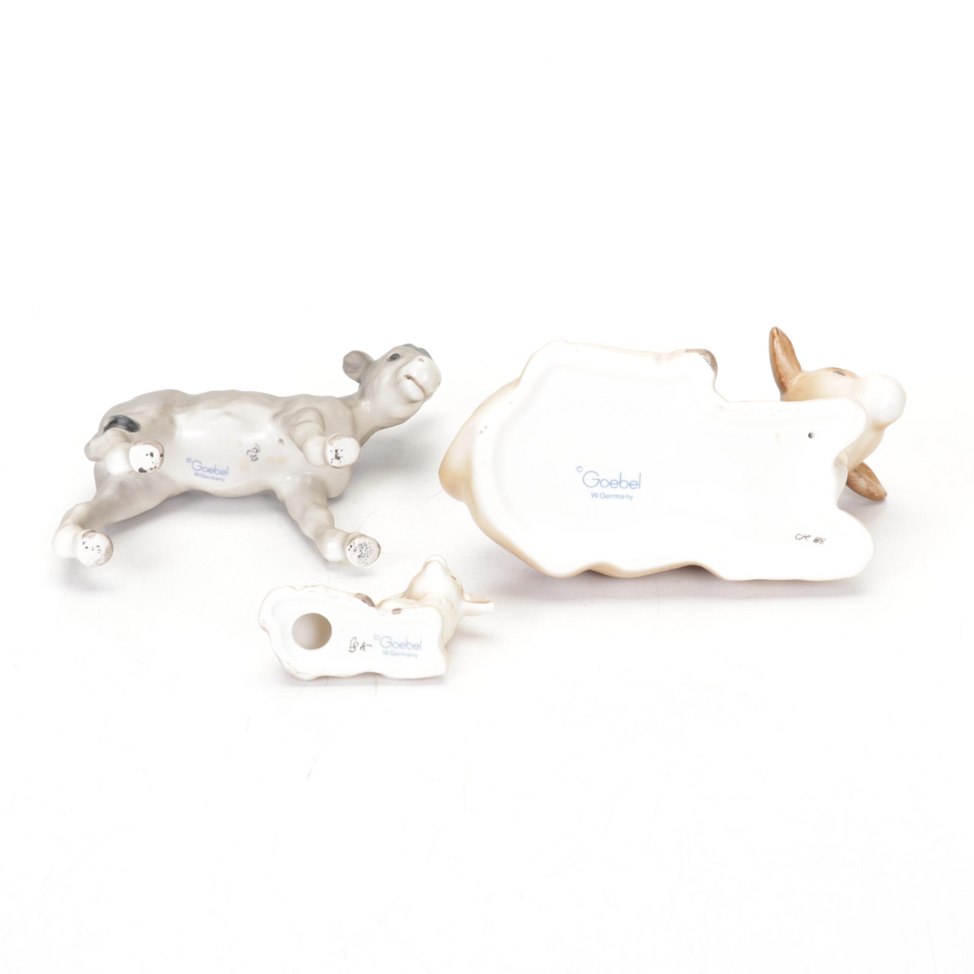 Goebel Hummel Porcelain Nativity Set, Late 20th Century