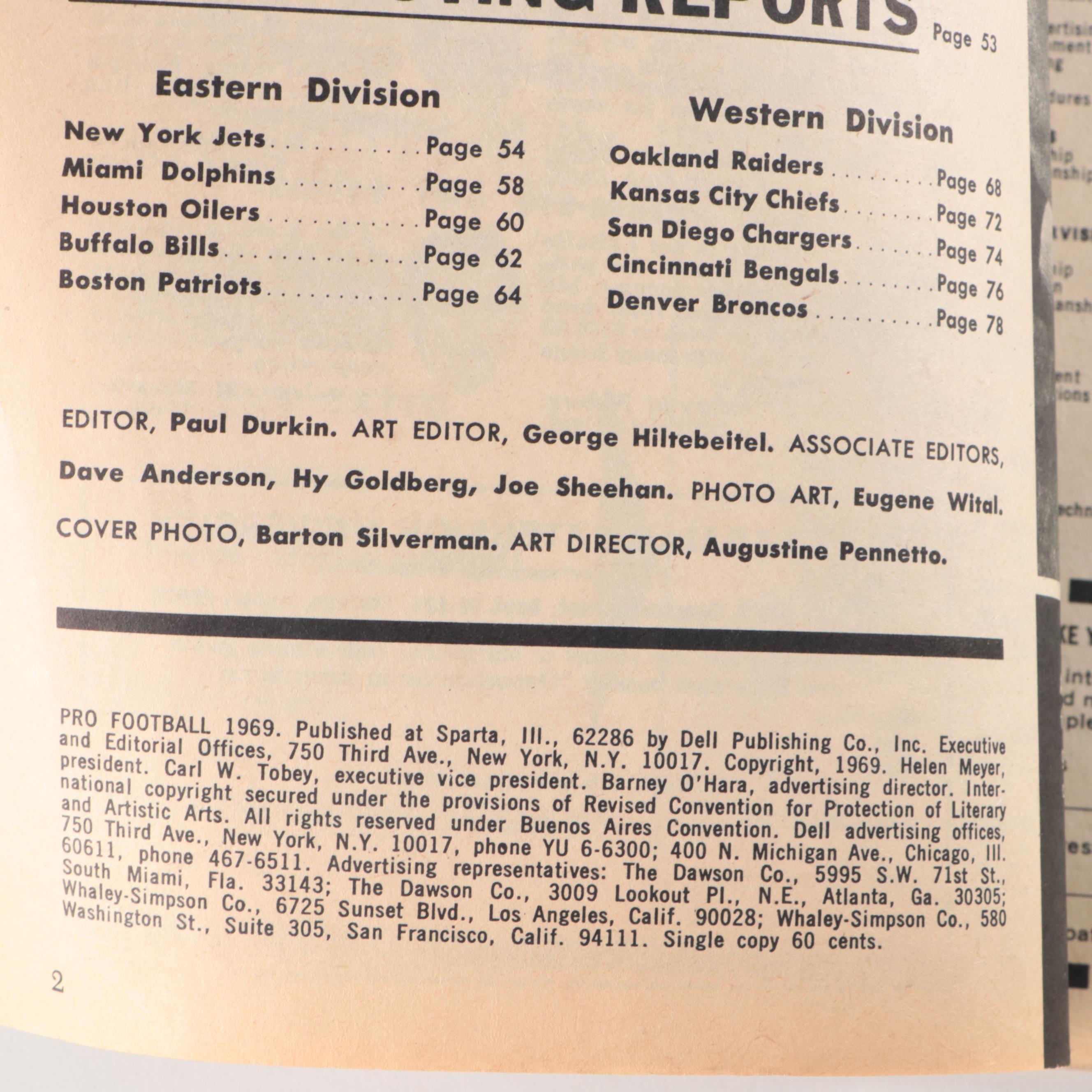 Joe Namath, 1972 Graded Sunoco Stamp With Vintage 1969 Pro Football Magazine