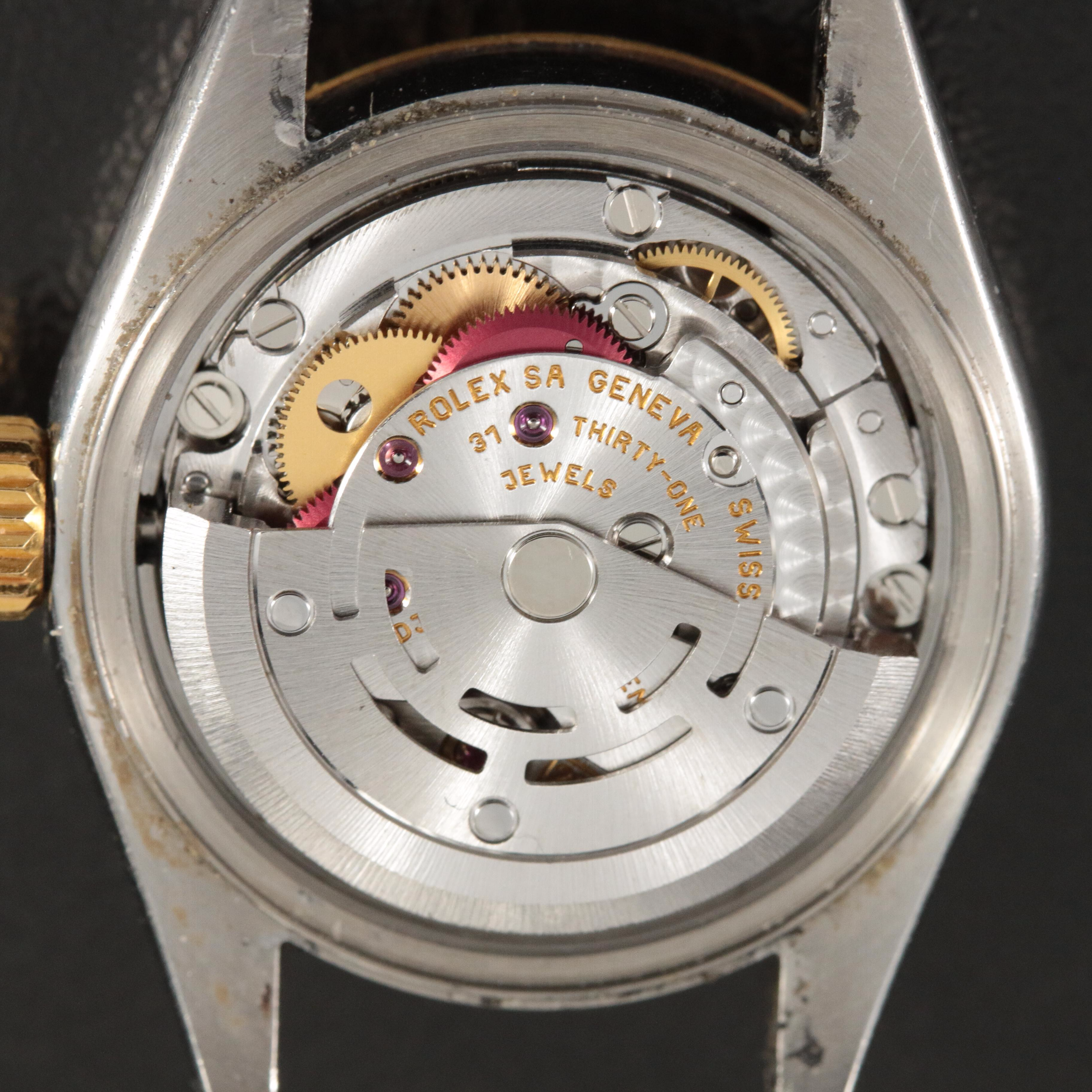 2001 Rolex Oyster Perpetual Two-Tone Datejust Watch