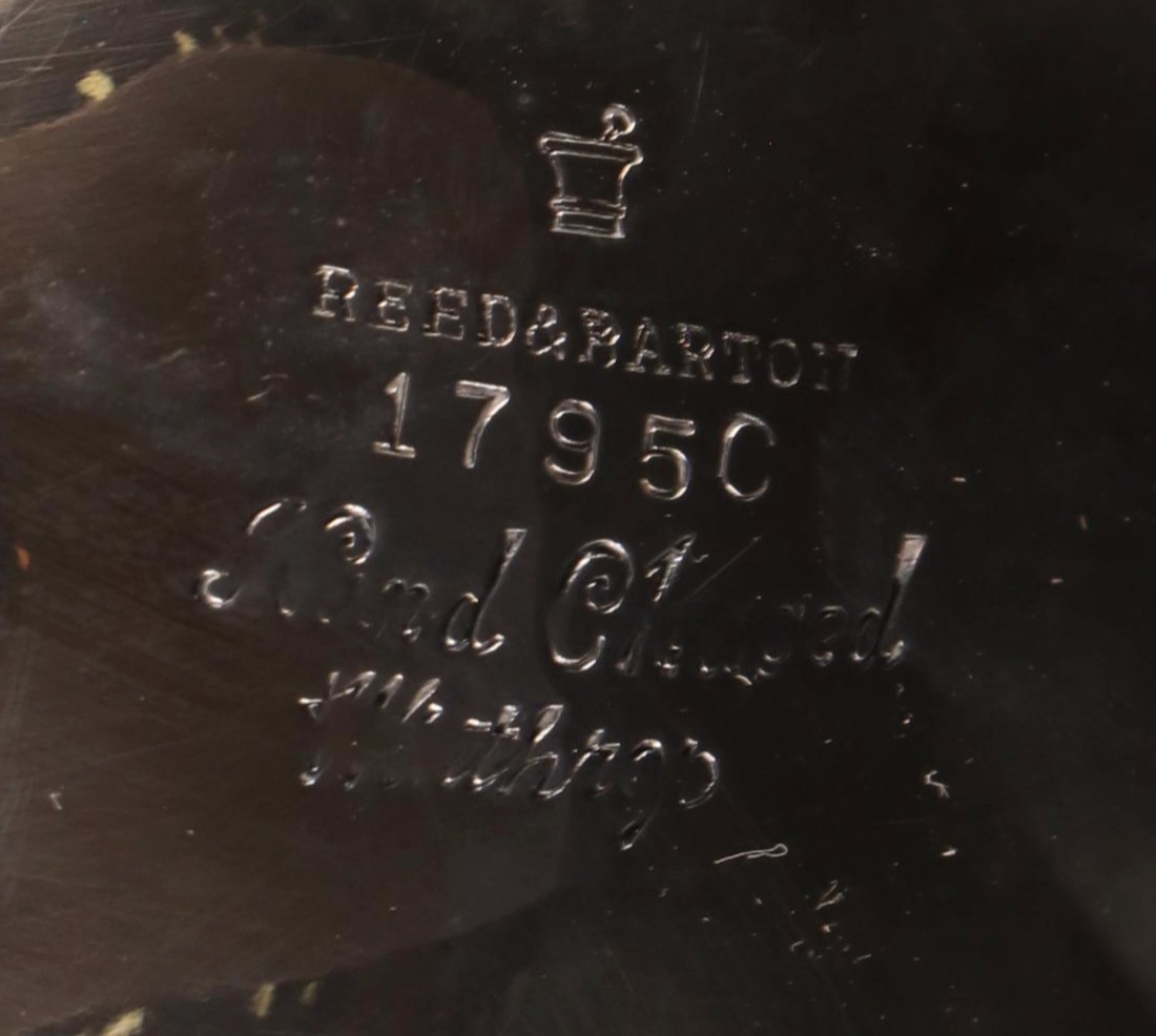 Reed & Barton "Winthrop" Silver Plate Tea and Coffee Service, 1954