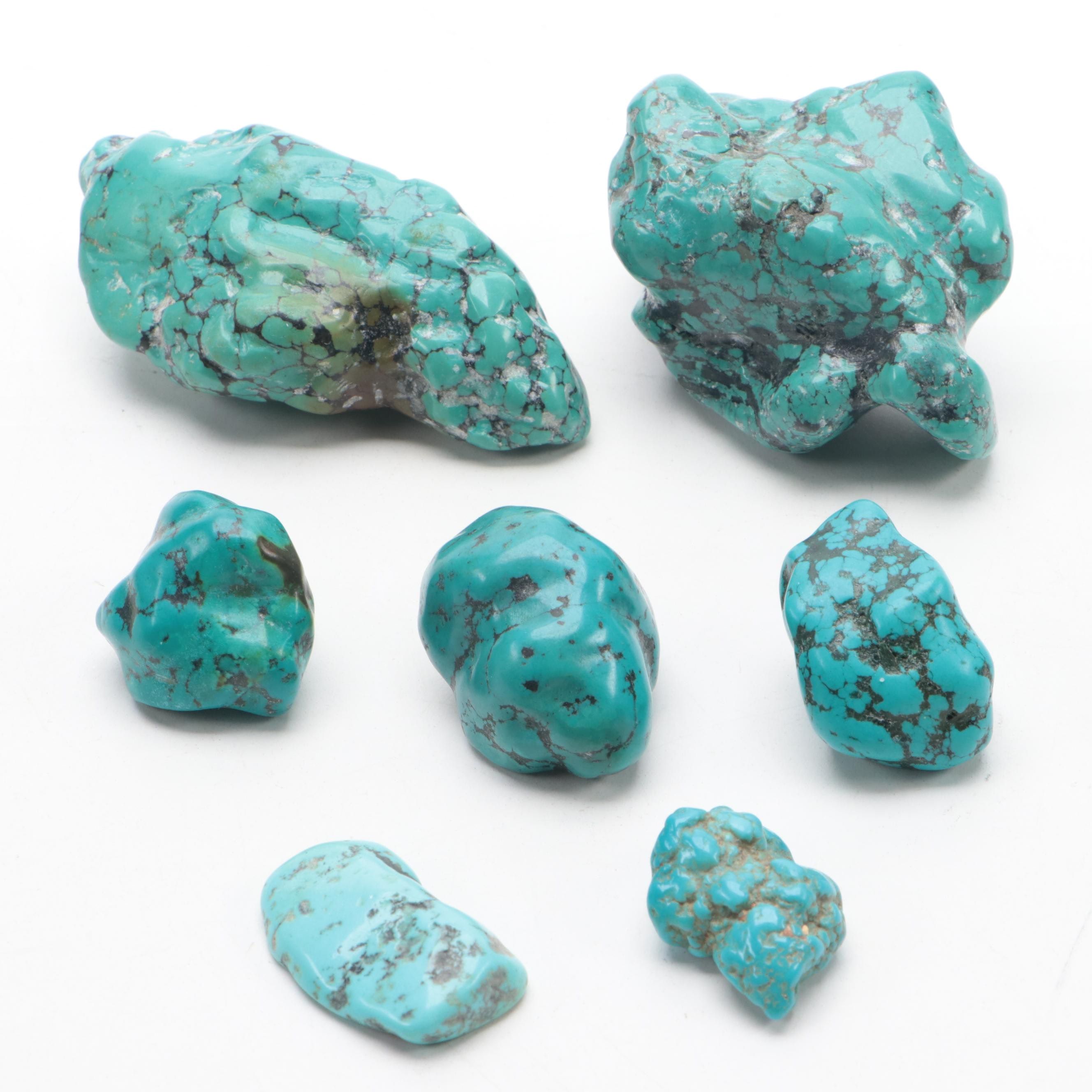 Tumbled Turquoise Stone Specimens