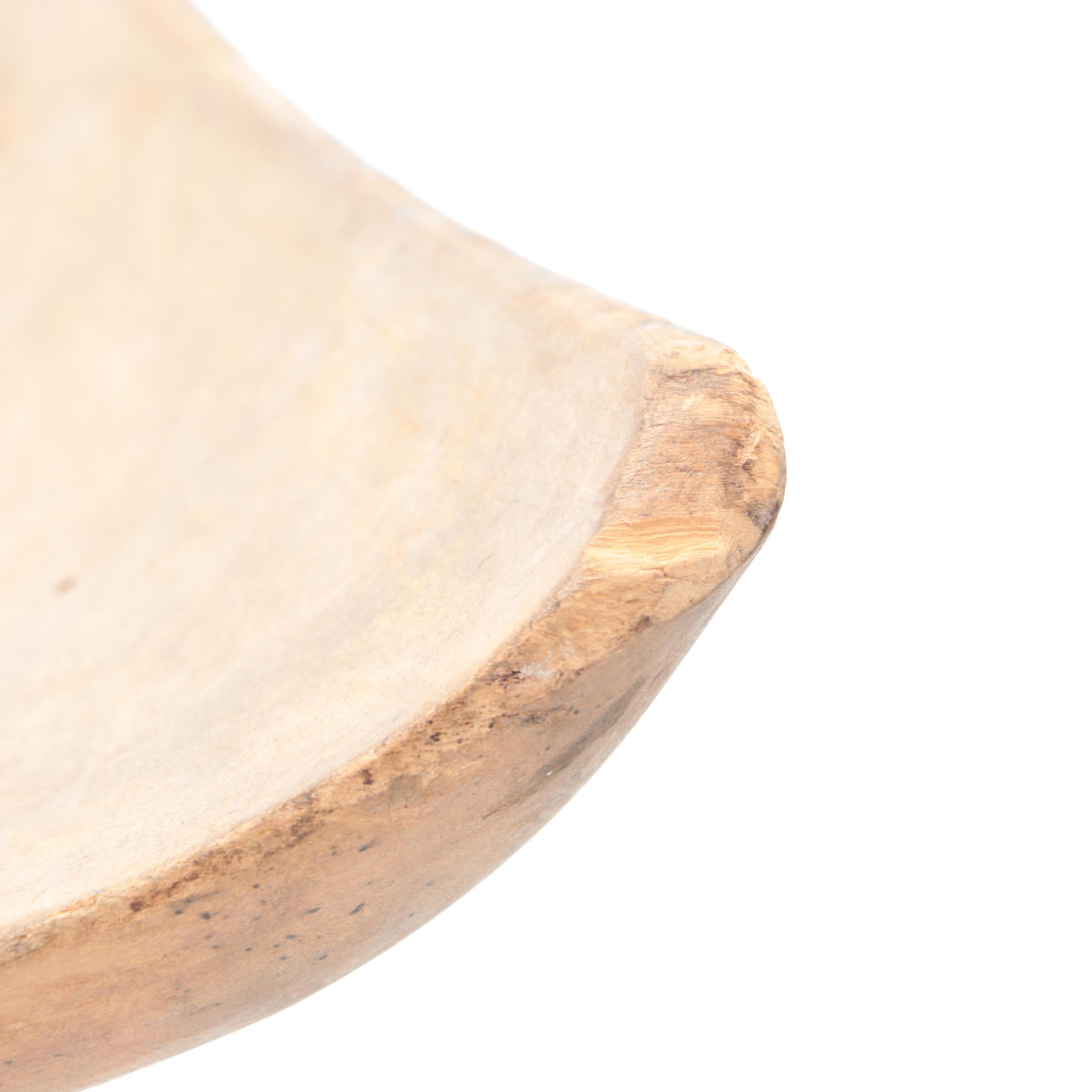 Ashanti Carved Wooden Footstool, 20th Century