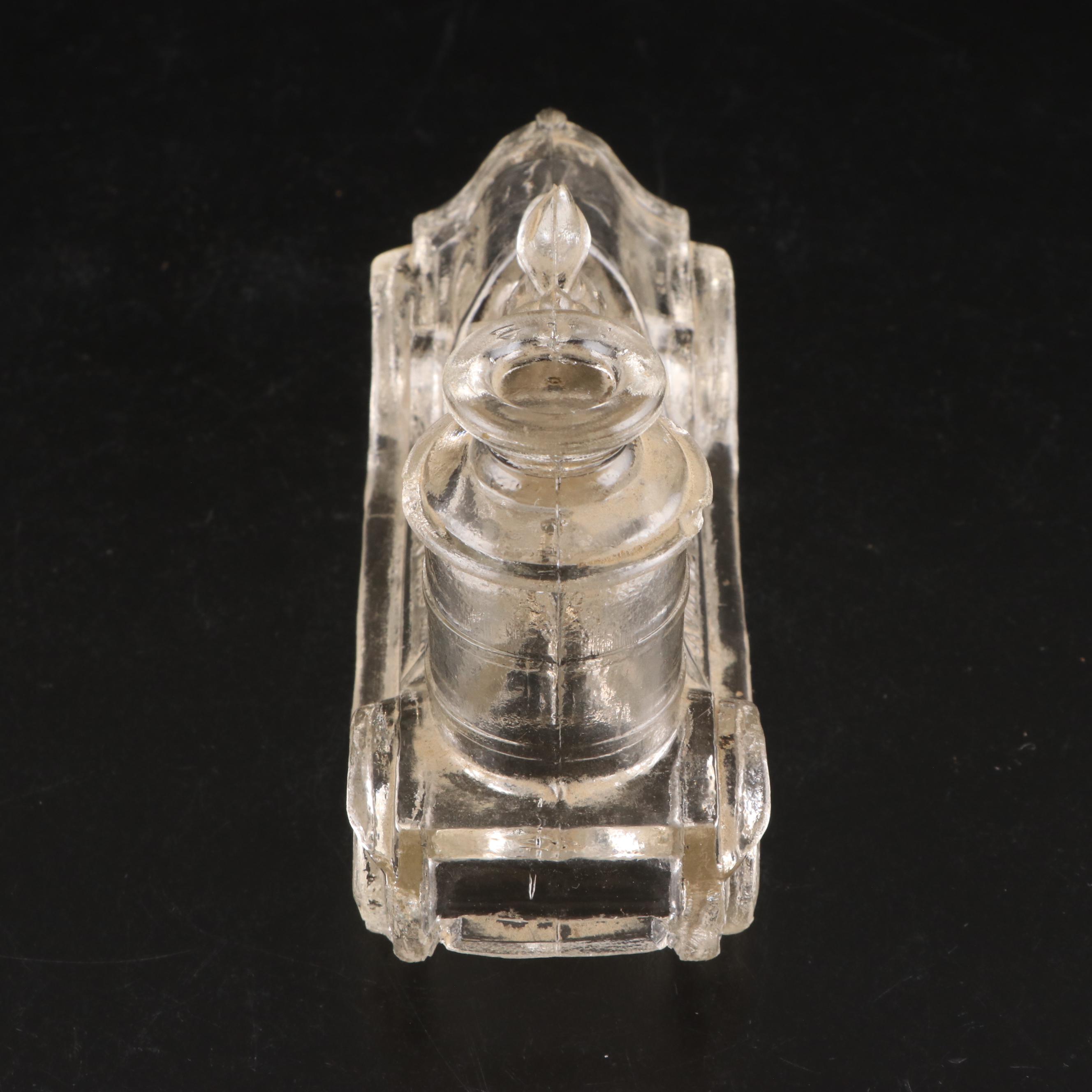 WMF Miniature Glass Beer Mugs with Victory Glass Firetruck Candy Container