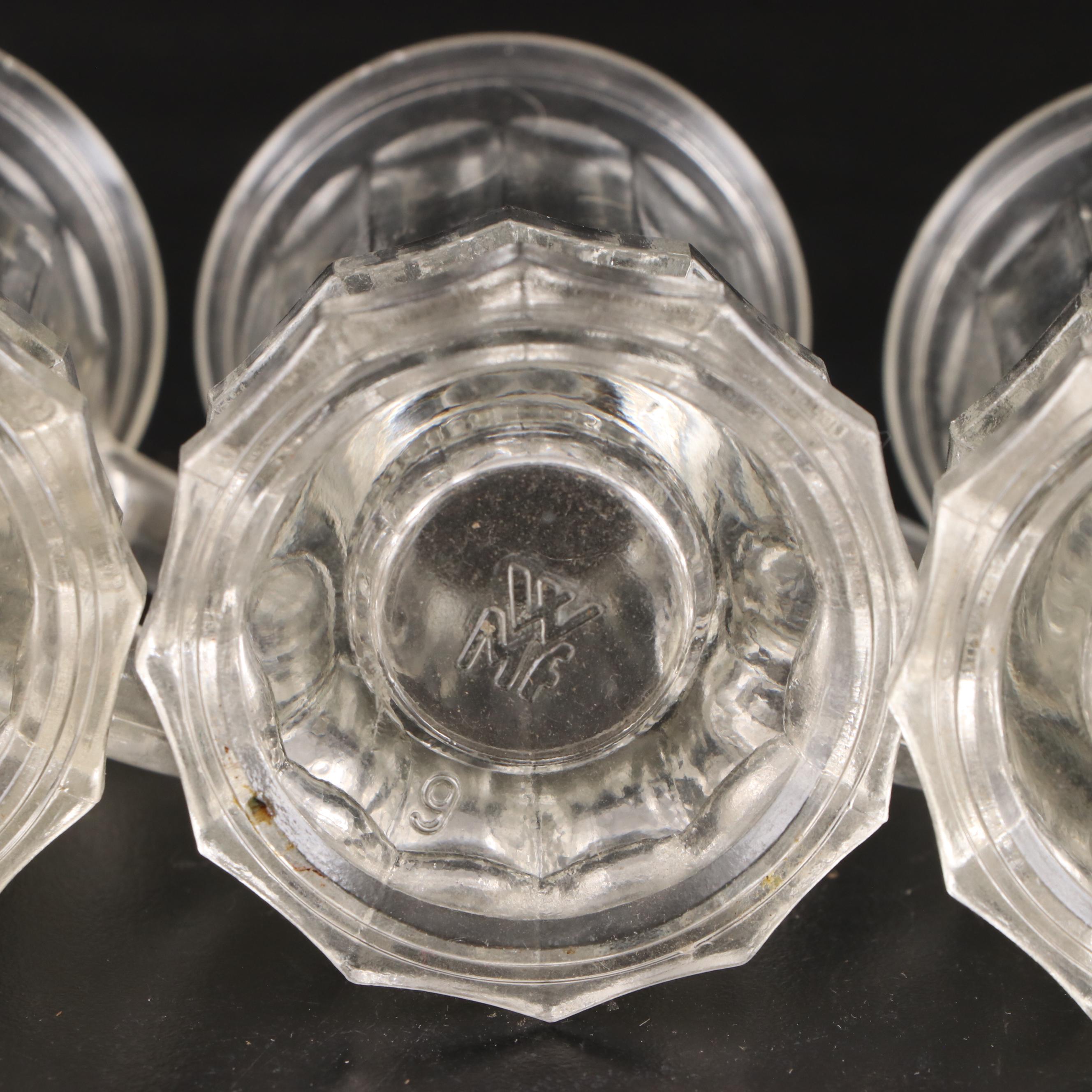 WMF Miniature Glass Beer Mugs with Victory Glass Firetruck Candy Container