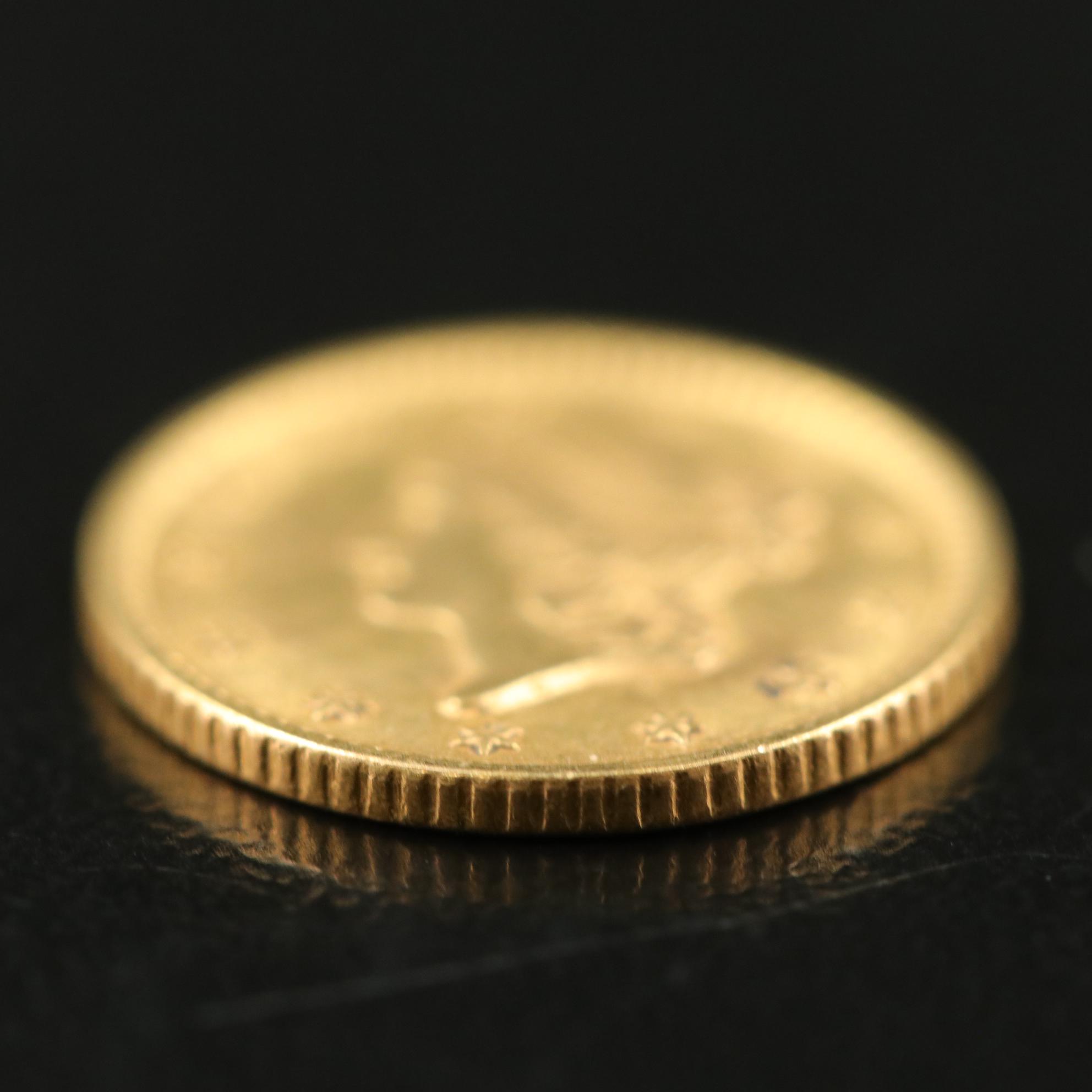 1854 Liberty Head Type I Gold Dollar