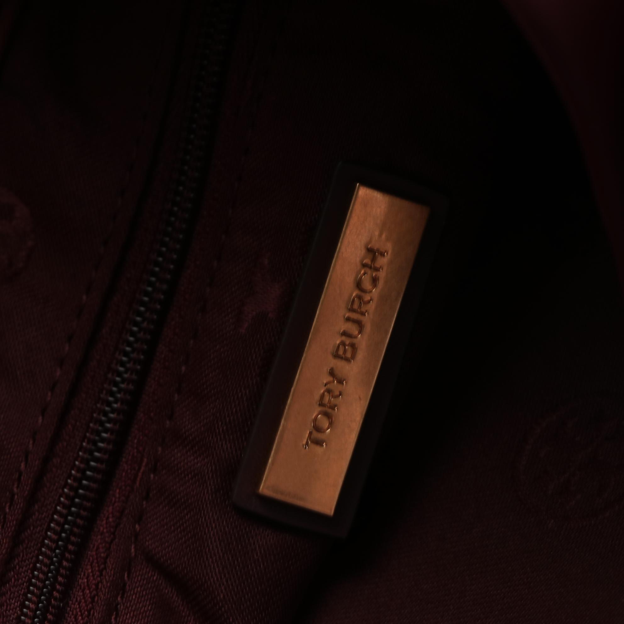 Tory Burch Ella Totes in Oceanside and Claret, New with Tag