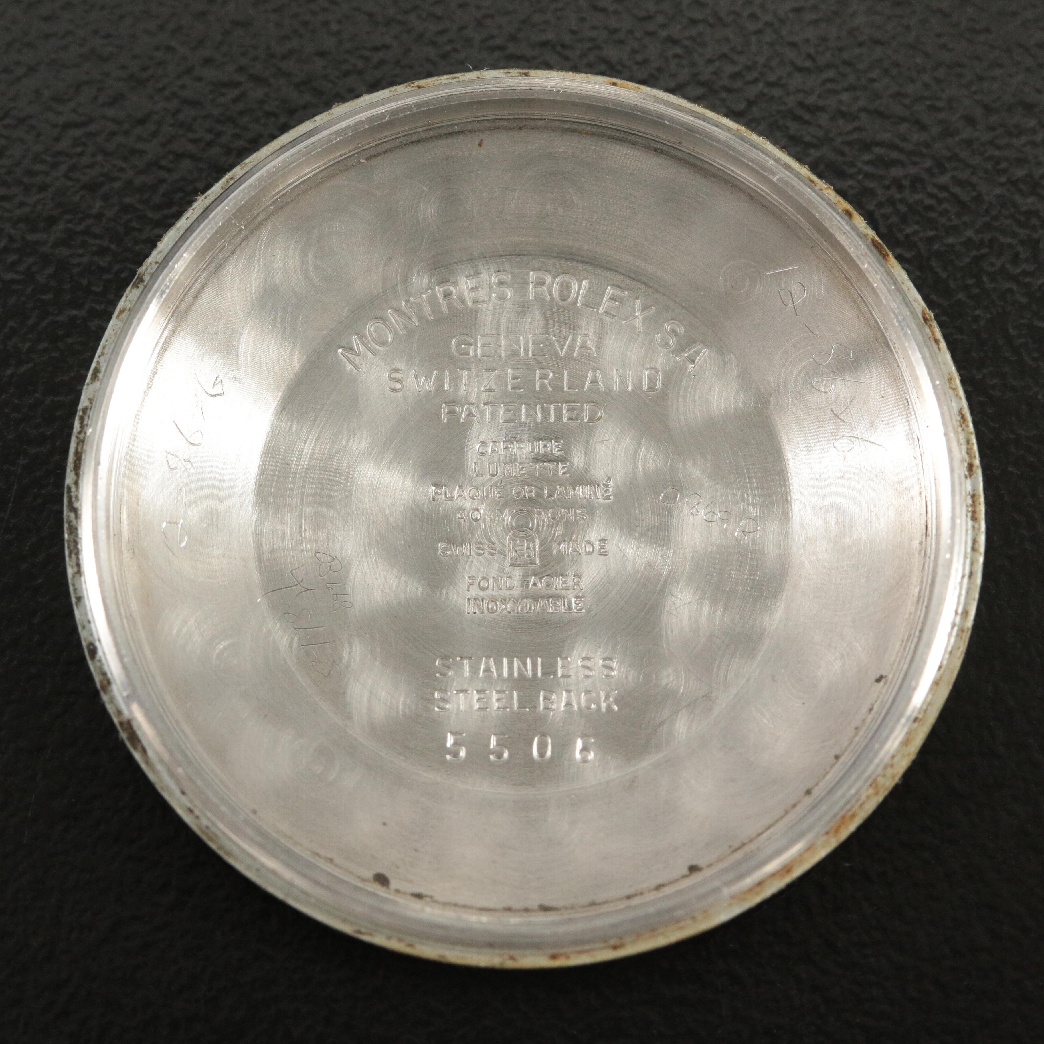 1960 Rolex Oyster Perpetual Air-King Super Precision Watch