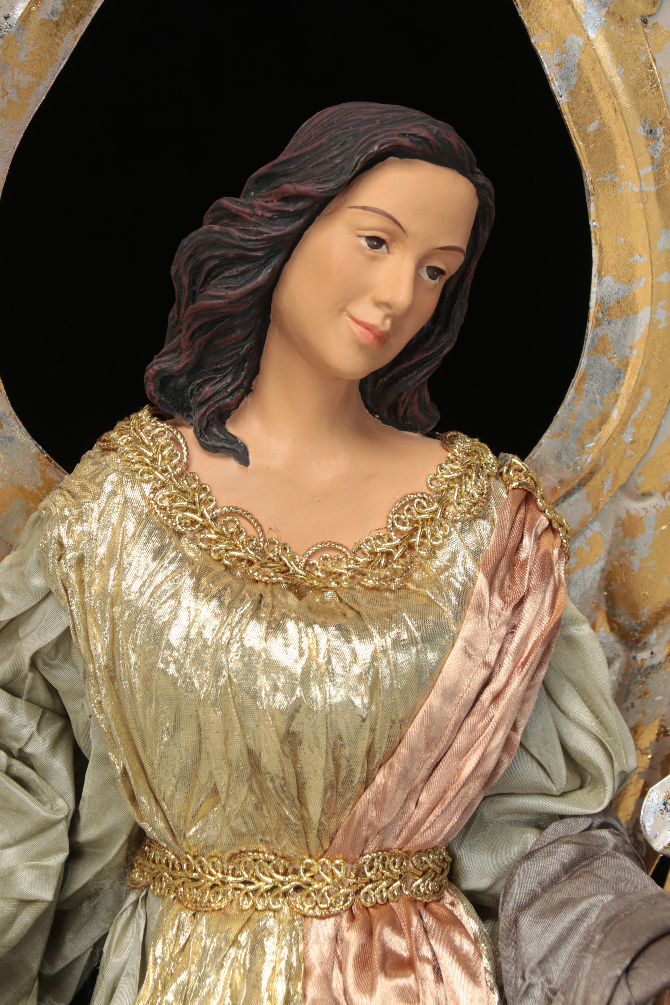 Mark Roberts for Frontgate Towering Angel Candle Holders