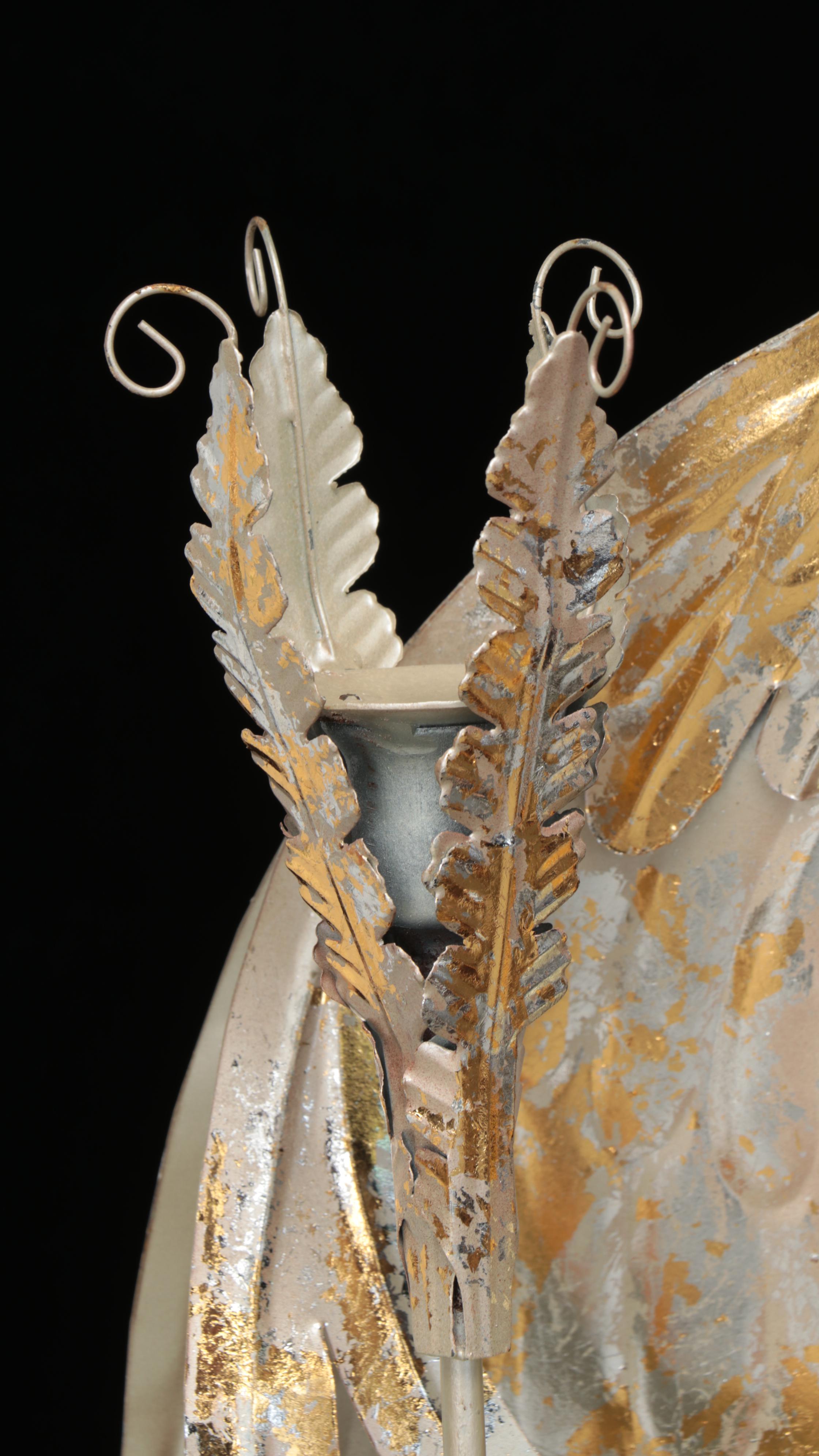 Mark Roberts for Frontgate Towering Angel Candle Holders