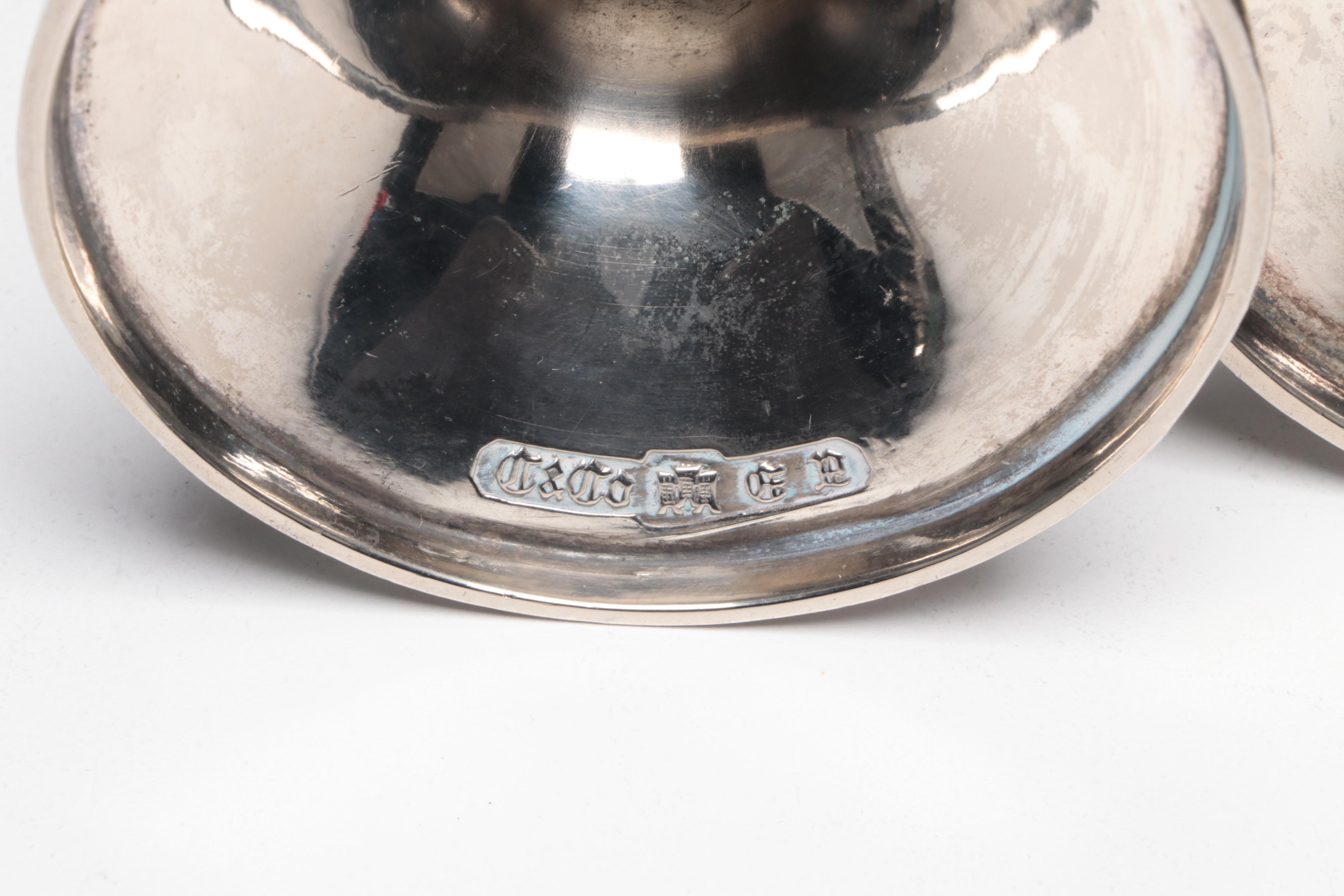 Frank M. Whiting Sterling Silver Rimmed Glass Coaster and More