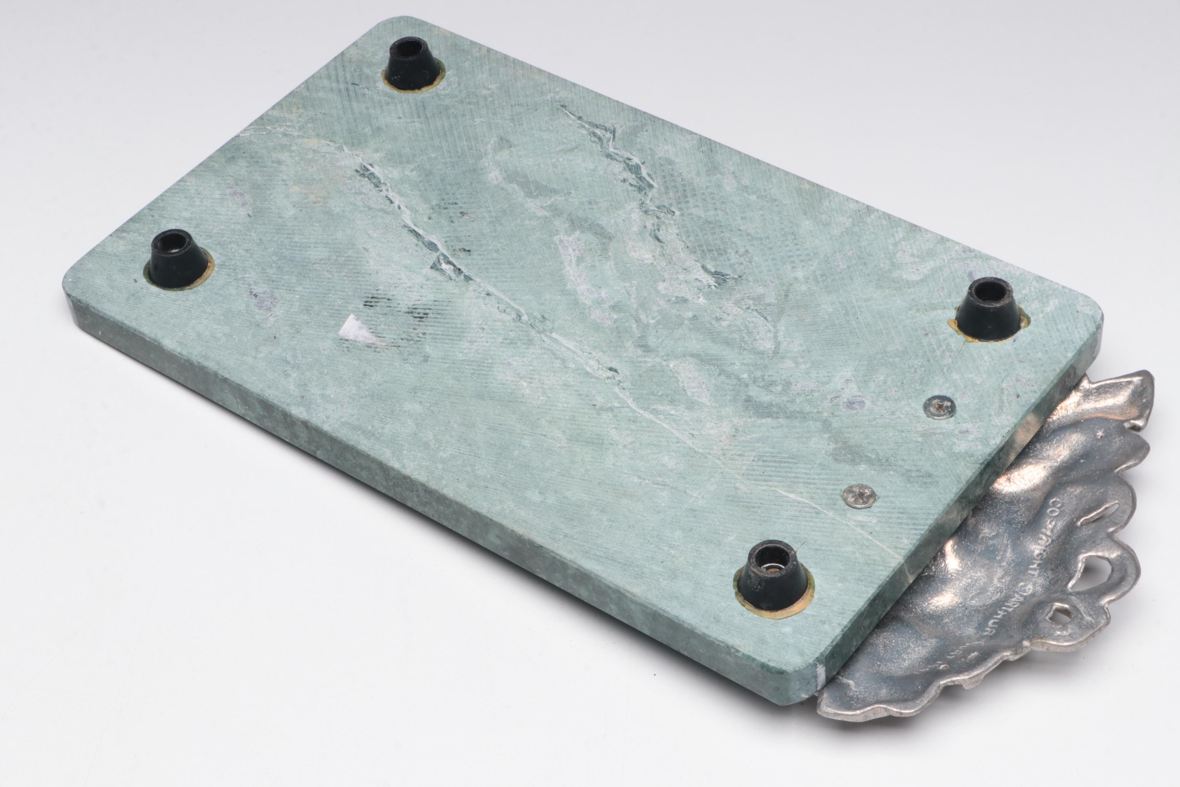 Frank M. Whiting Sterling Silver Rimmed Glass Coaster and More