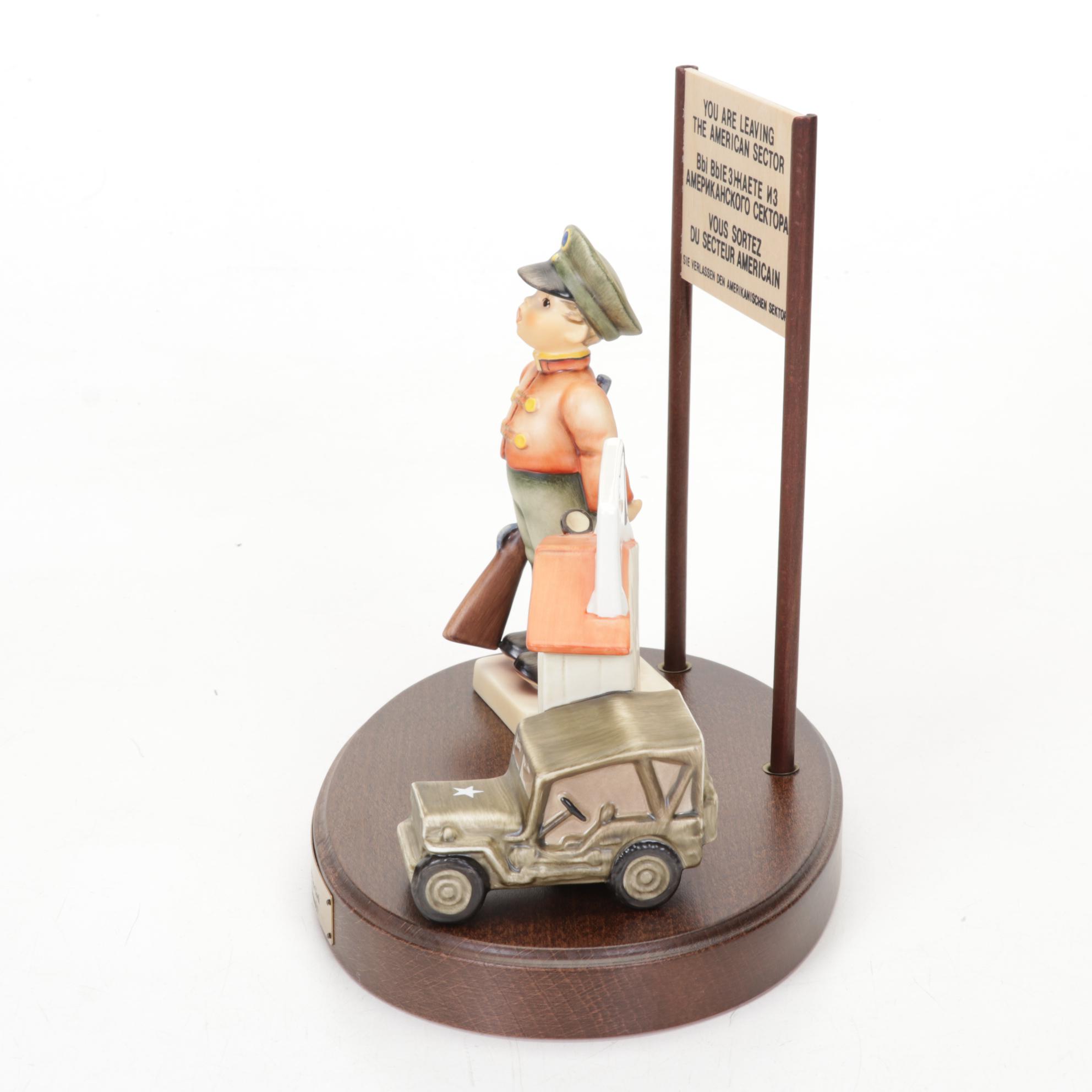 Goebel "Crossroads," "Chimney Sweep," "Checkpoint Charlie" Hummel Figurines