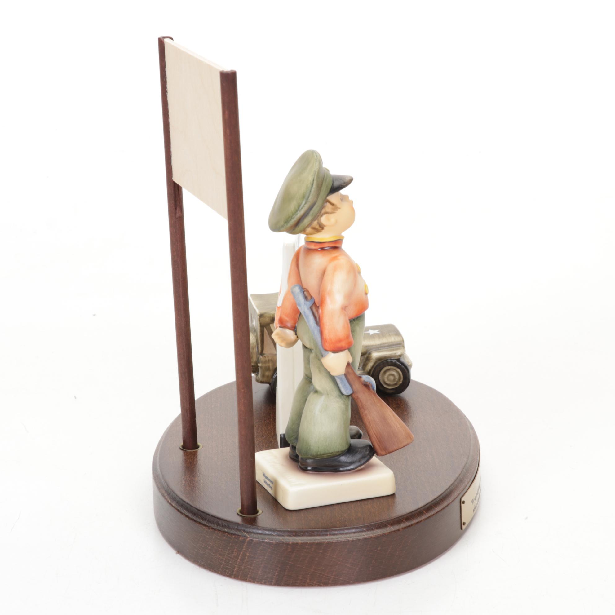 Goebel "Crossroads," "Chimney Sweep," "Checkpoint Charlie" Hummel Figurines