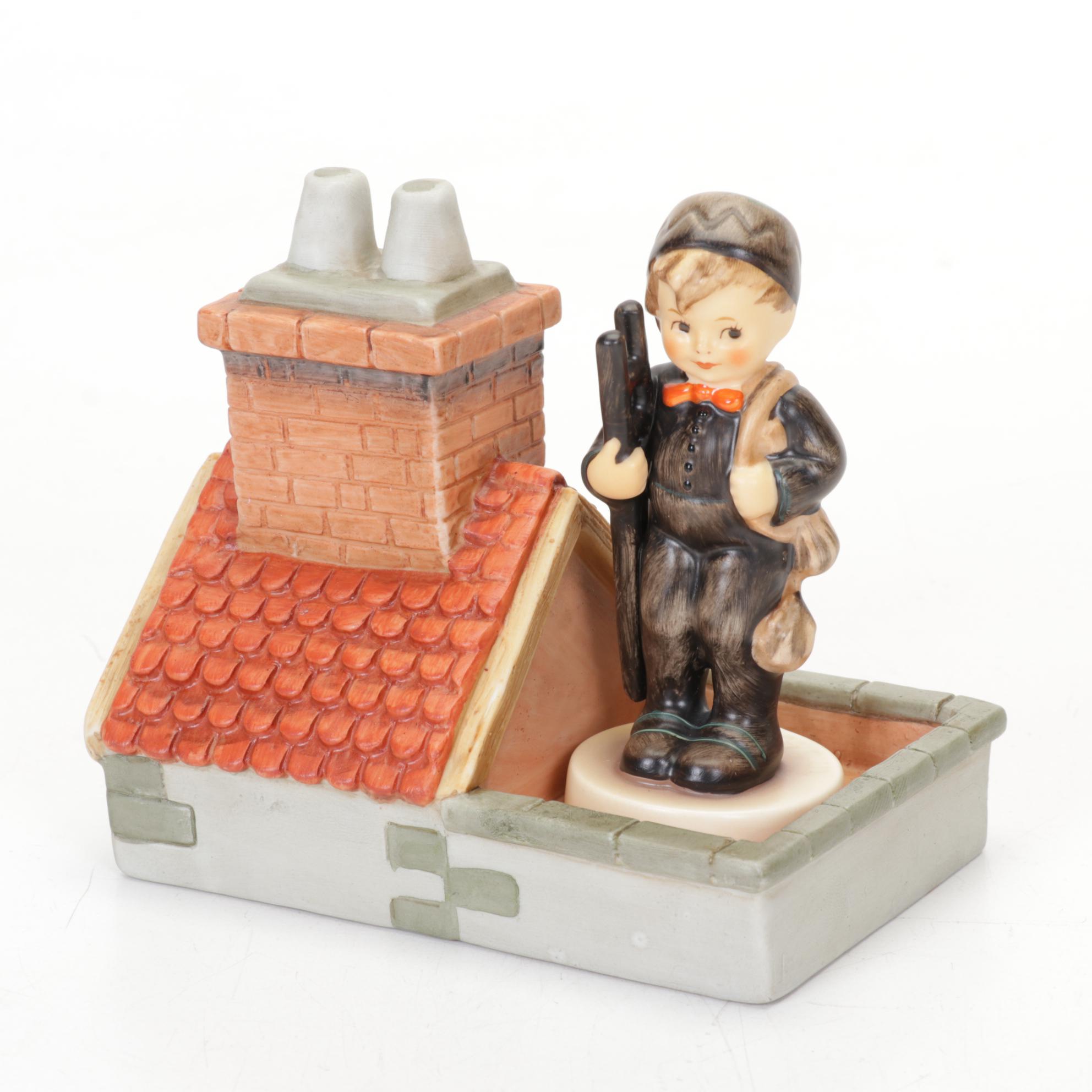 Goebel "Crossroads," "Chimney Sweep," "Checkpoint Charlie" Hummel Figurines