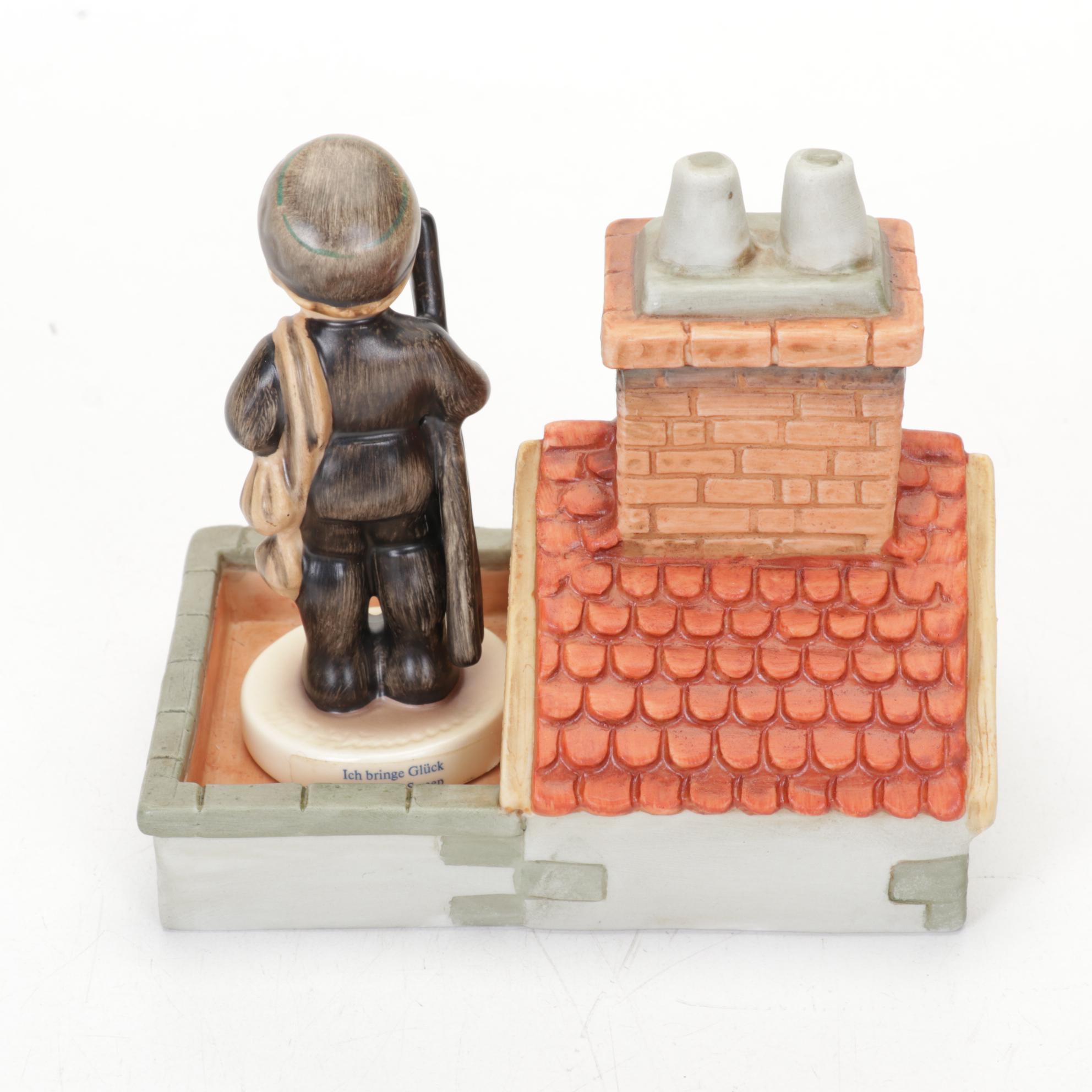 Goebel "Crossroads," "Chimney Sweep," "Checkpoint Charlie" Hummel Figurines